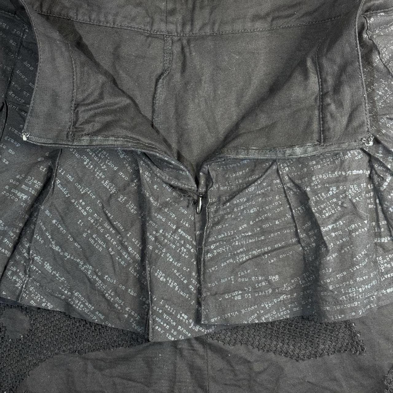 Japanese Brand H.ANARCHY PLEATED MINI SKIRT Size 28" / US 6 / IT 42 - 7 Thumbnail