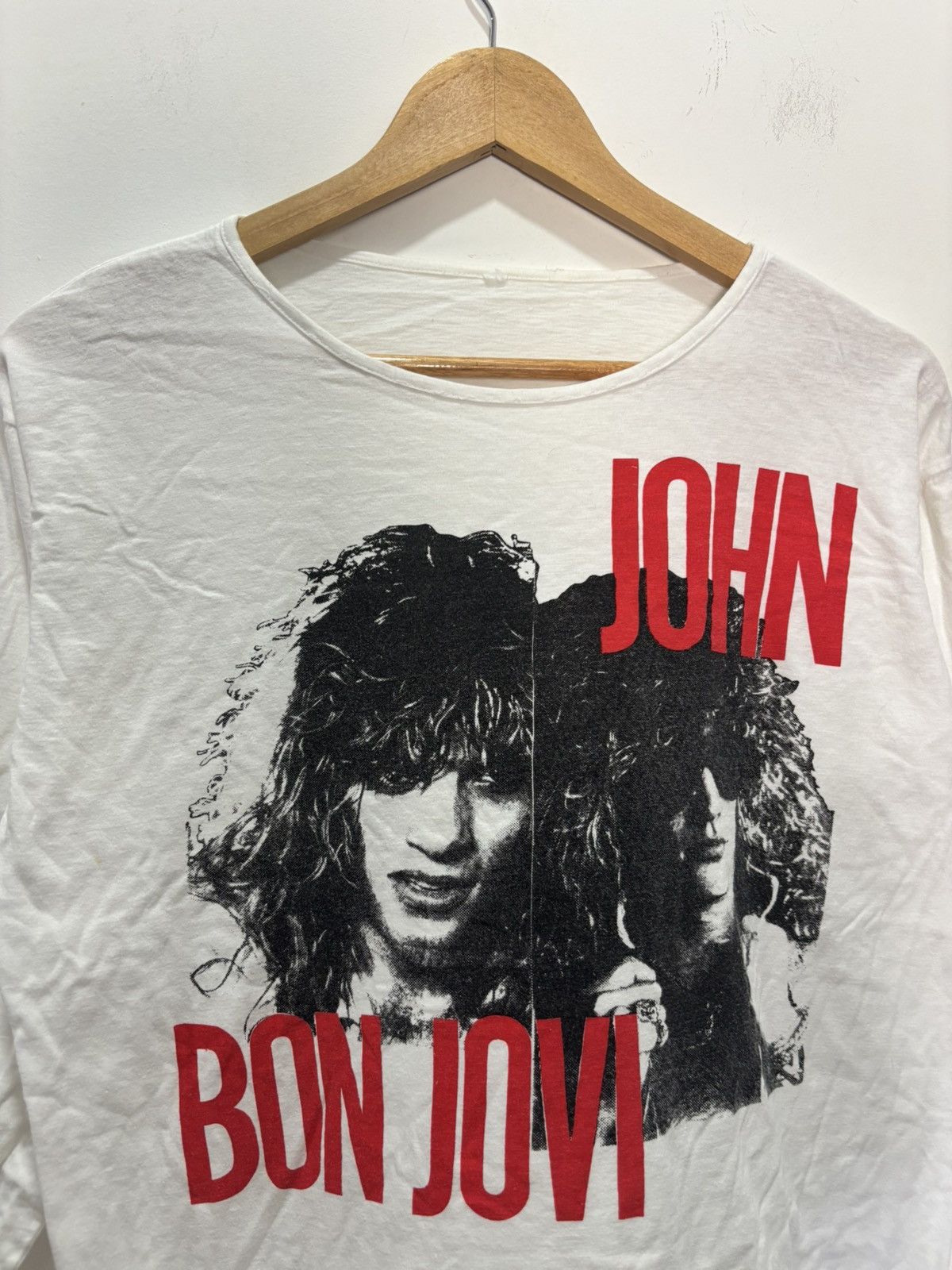 Band Tees Vintage 80’s Bon Jovi Tshirt Size US M / EU 48-50 / 2 - 2 Thumbnail
