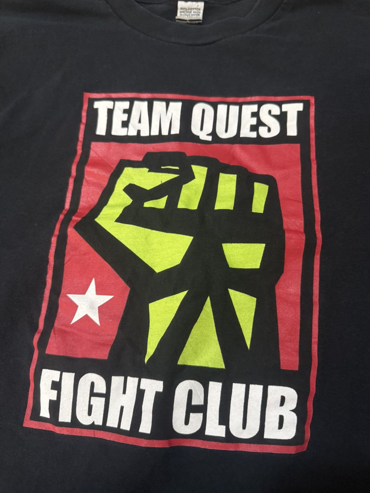 Vintage Vintage 00s Team Quest MMA T Shirt Hendo Randy Coutur Size US L / EU 52-54 / 3 - 4 Thumbnail
