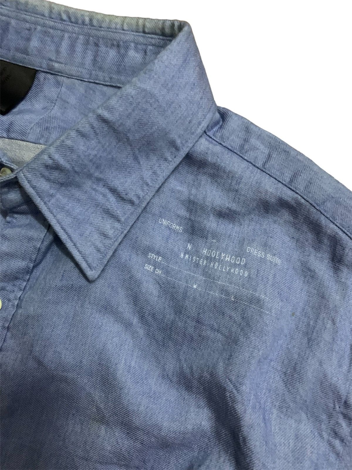 Designer × N.Hoolywood Vtg Mister Hoolywood N. Hoolywood Chambray Shirt Size US M / EU 48-50 / 2 - 3 Thumbnail