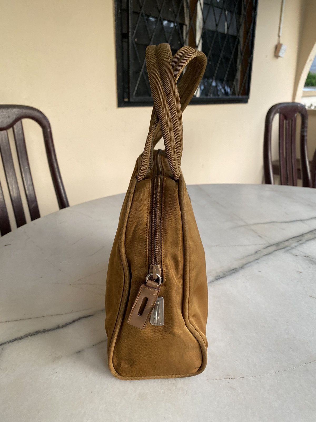 Prada Prada Nylon Khaki Tessuto Size ONE SIZE - 4 Thumbnail