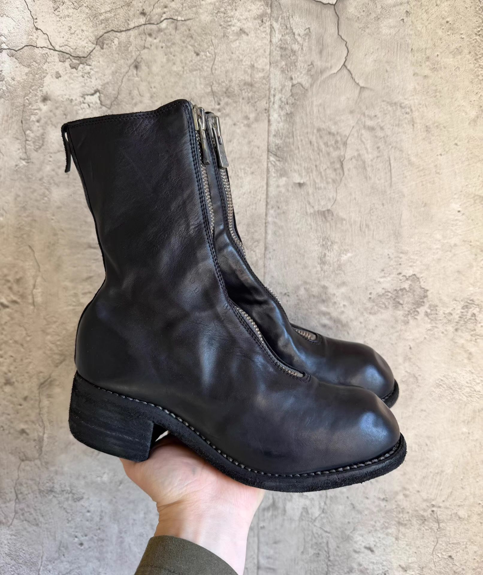 Guidi Guidi PL2 Front Zip Boots K25 Size US 5 / IT 35 - 2 Thumbnail