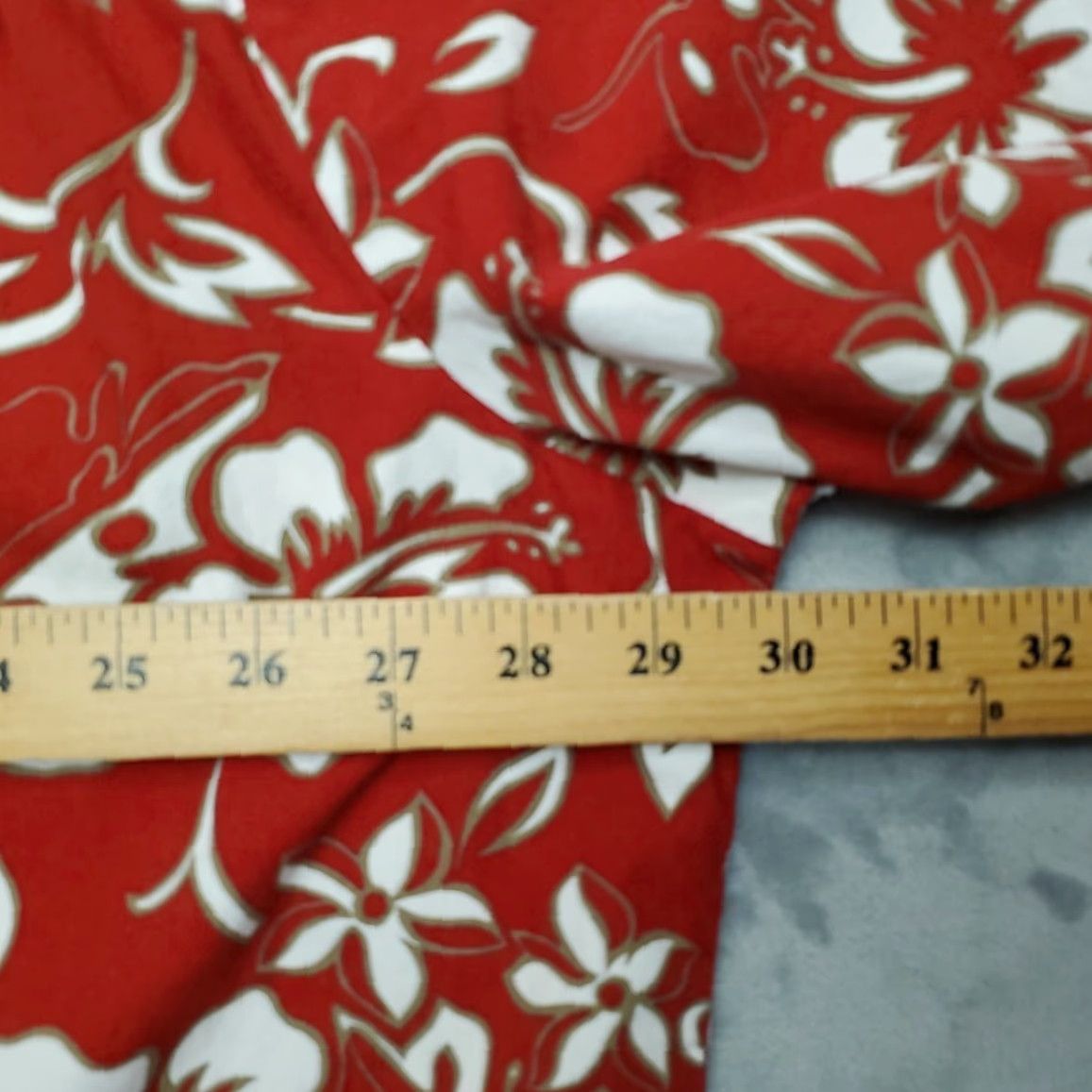 Hilo Hattie VINTAGE Hilo Haittie Shirt Mens 3XL Red Cotton Floral Hawaiian Made in USA Shirt Size US XXL / EU 58 / 5 - 7 Thumbnail