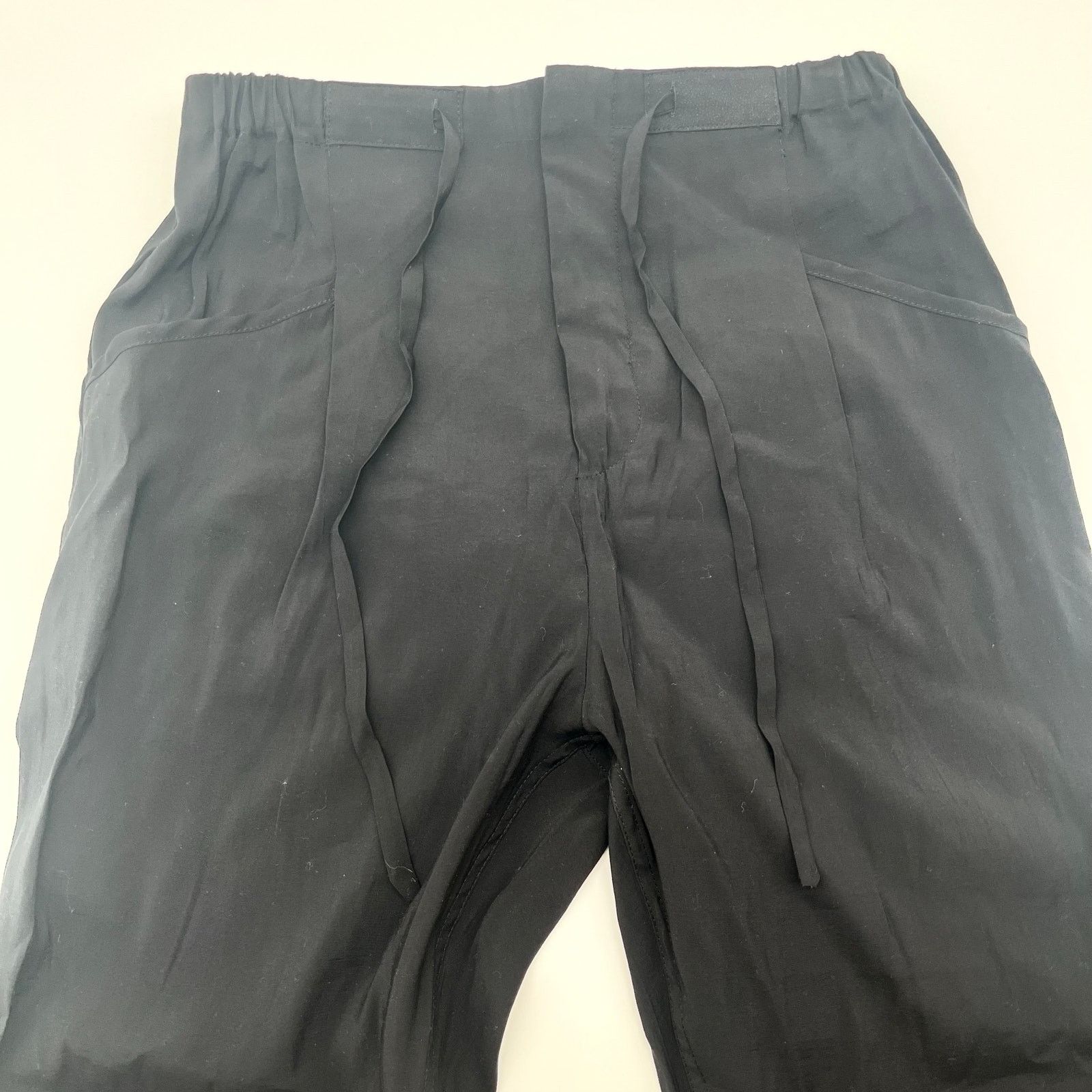 Unknown London ELODIE NWT Black Dress Joggers, Medium Size 32" / US 10 / IT 46 - 4 Thumbnail