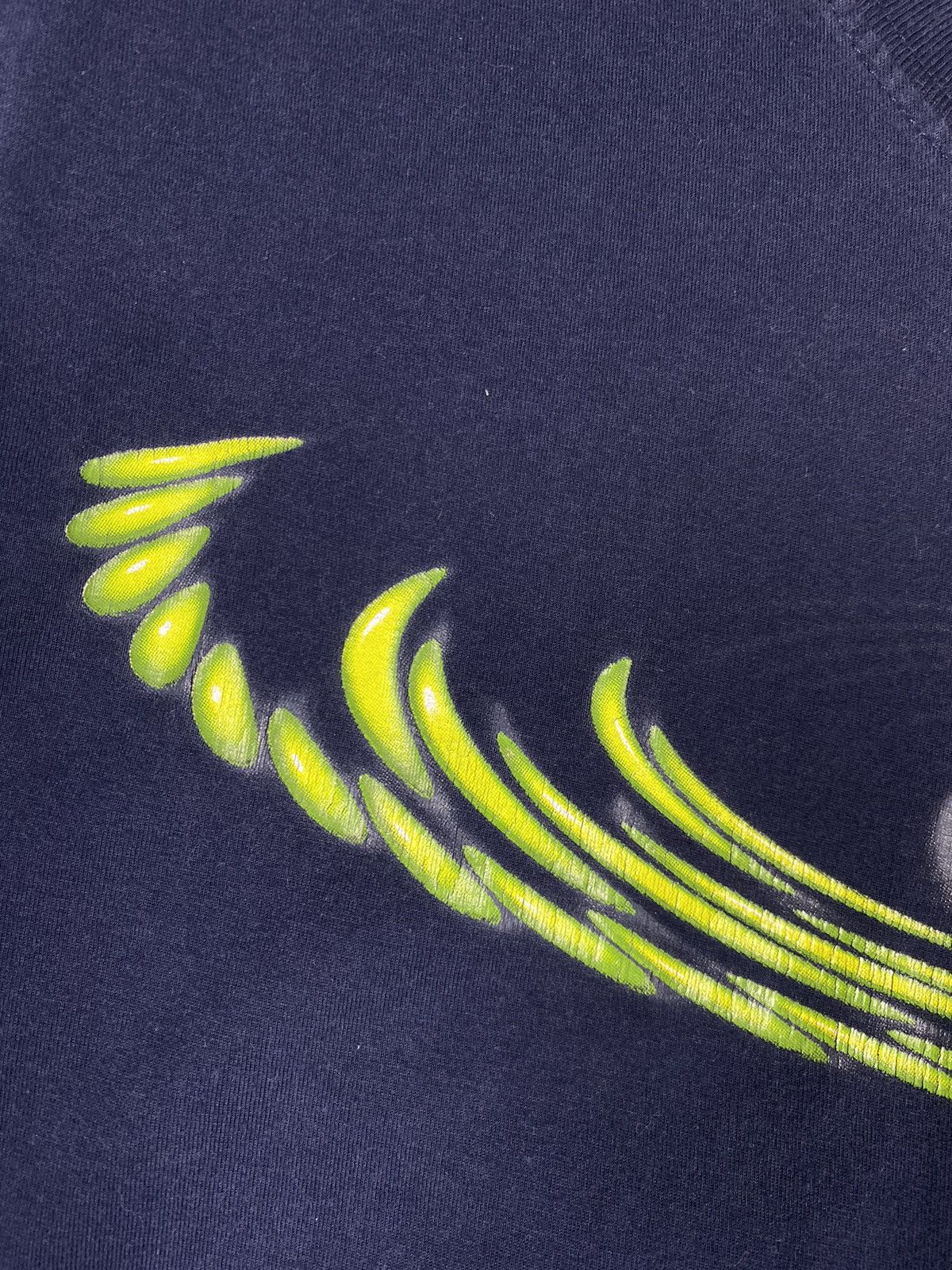 Nike × Vintage Vintage Nike Drill Big Logo Tee T Shirt Size US M / EU 48-50 / 2 - 6 Thumbnail