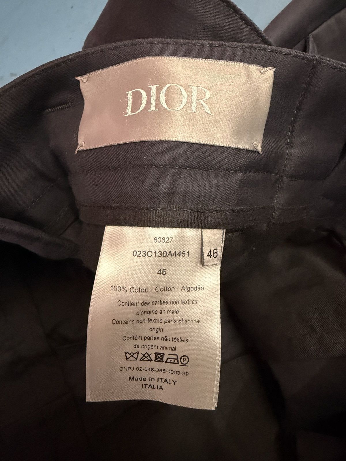 Dior DIOR BUCKLE PANTS Size US 33 - 4 Thumbnail