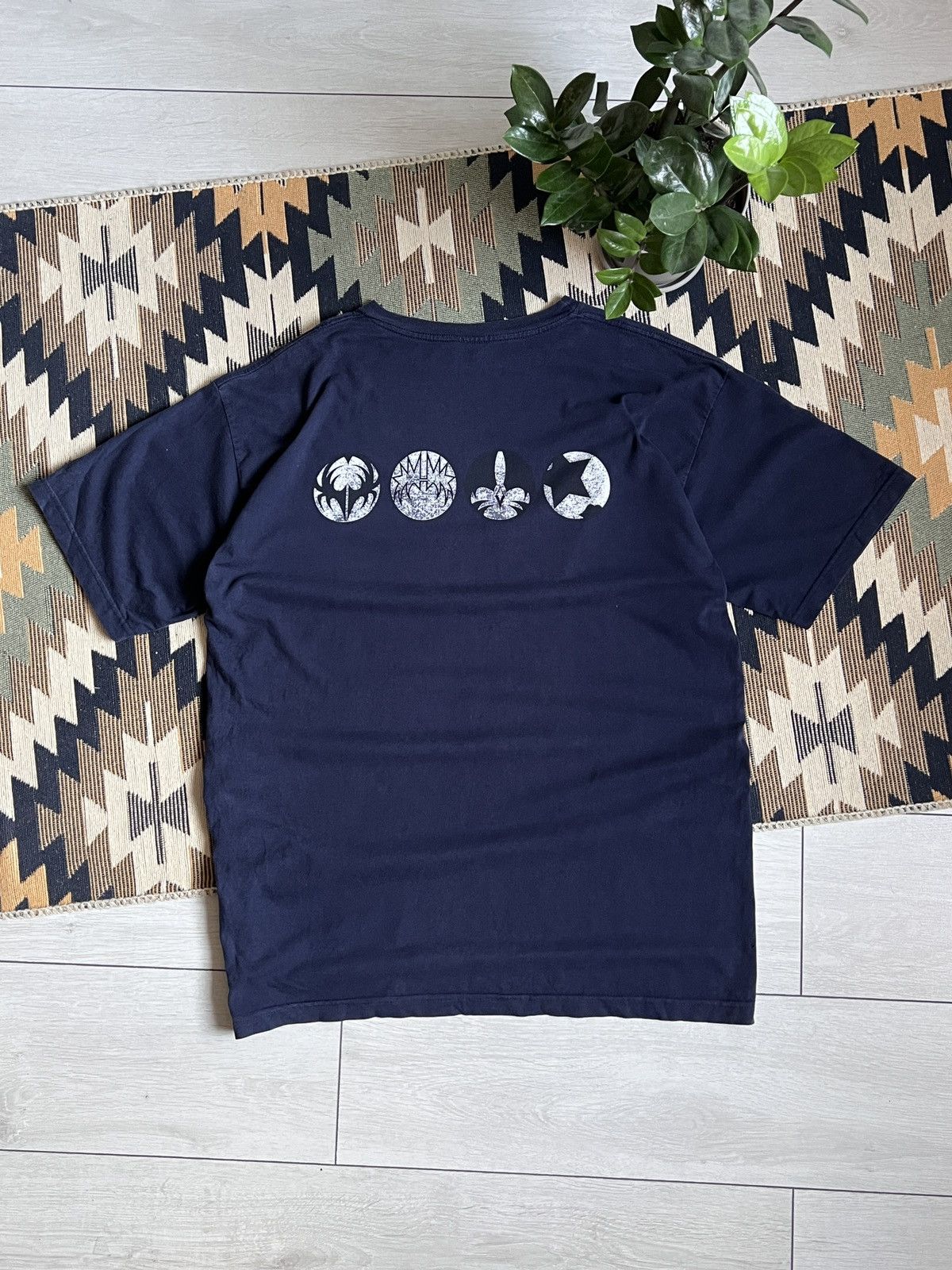 Vintage Vintage 1988 KISS Concert Psycho Circus Tour T-shirt Size US XL / EU 56 / 4 - 2 Thumbnail