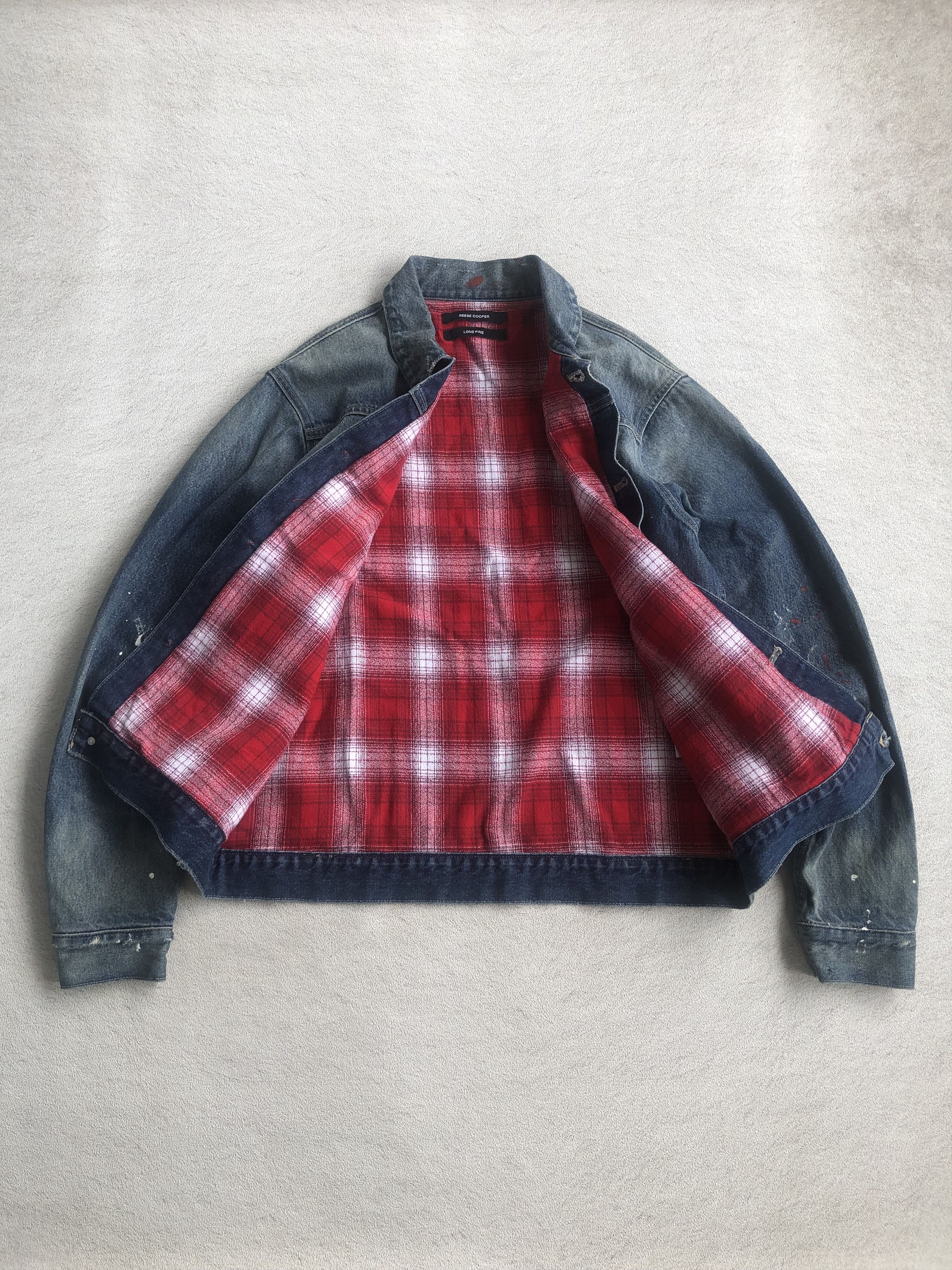 Reese Cooper Rare 🔥 AW2018 Reese Cooper Painter Denim Jacket Size US L / EU 52-54 / 3 - 3 Thumbnail