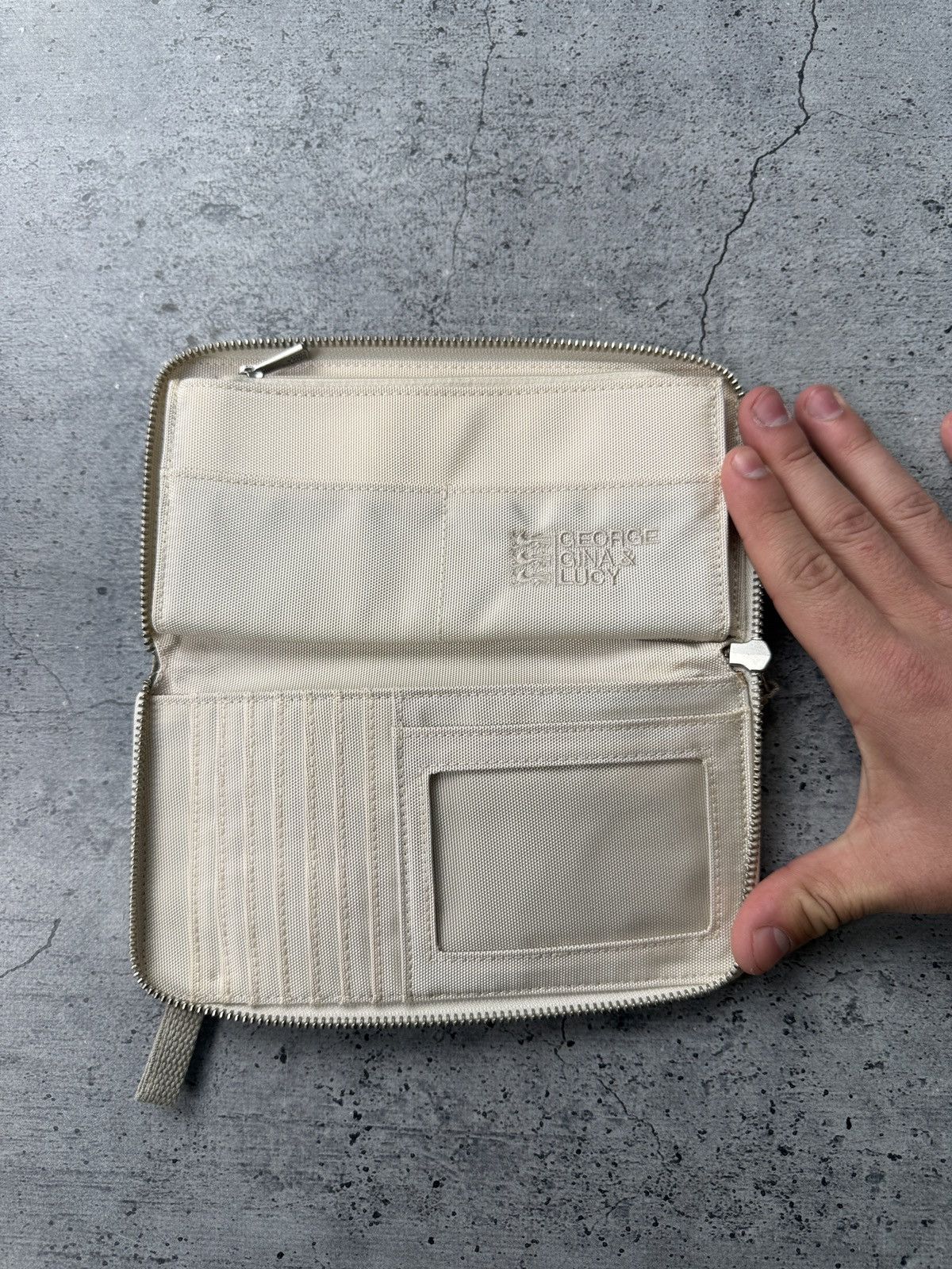 Japanese Brand George Gina & Lucy wallet GGL Postman carabine pockets Size ONE SIZE - 5 Thumbnail