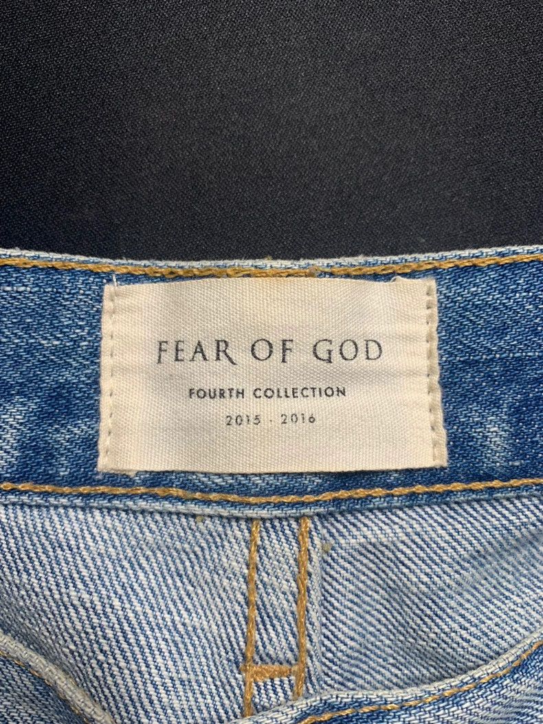 Fear of God Fear of God og blue cow pants Size US 28 / EU 44 - 3 Thumbnail