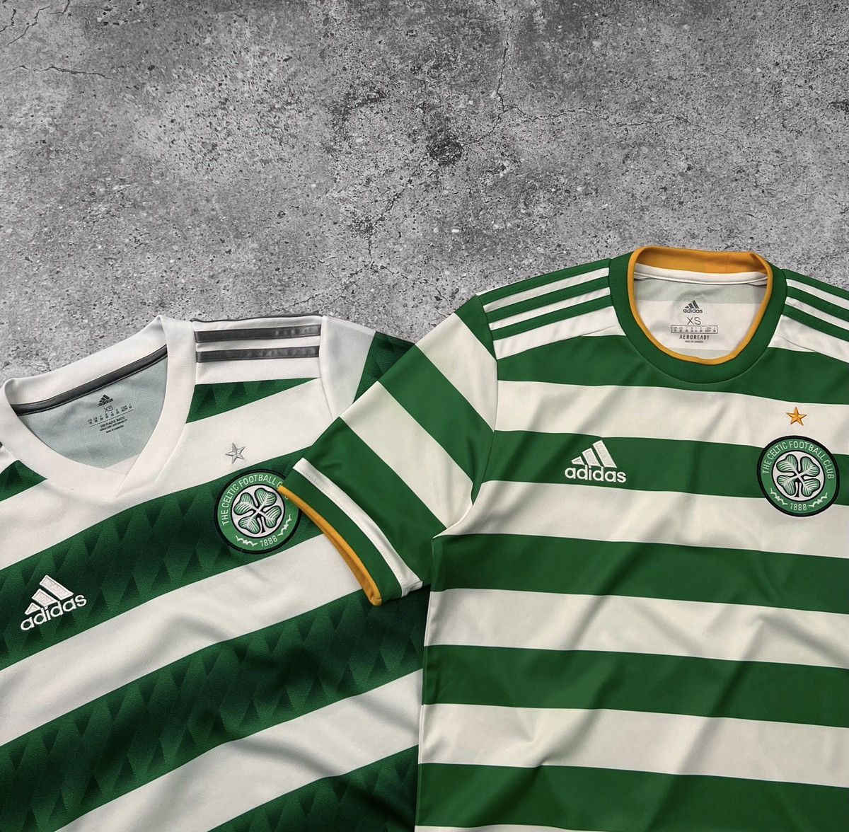 Adidas Adidas Celtic SET 2020-21/2022-23 Home Soccer Jersey Shirt Size US XS / EU 42 / 0 - 2 Thumbnail