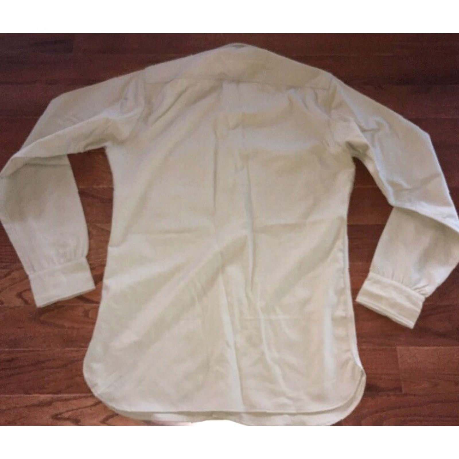Vintage VINTAGE Buschbacher Military Shirt Tropical Long Sleeve Men Beige M Button-Up Size US M / EU 48-50 / 2 - 5 Thumbnail