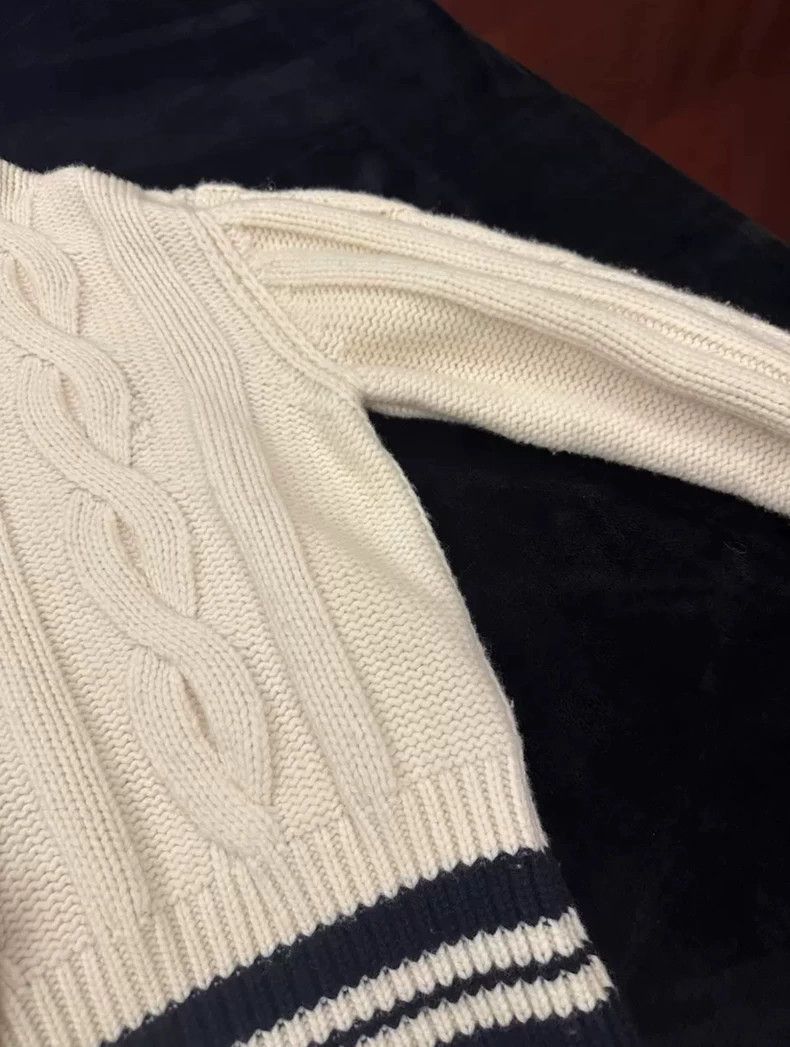 Other Thom Browne Black and white academic sweater Size US L / EU 52-54 / 3 - 4 Thumbnail