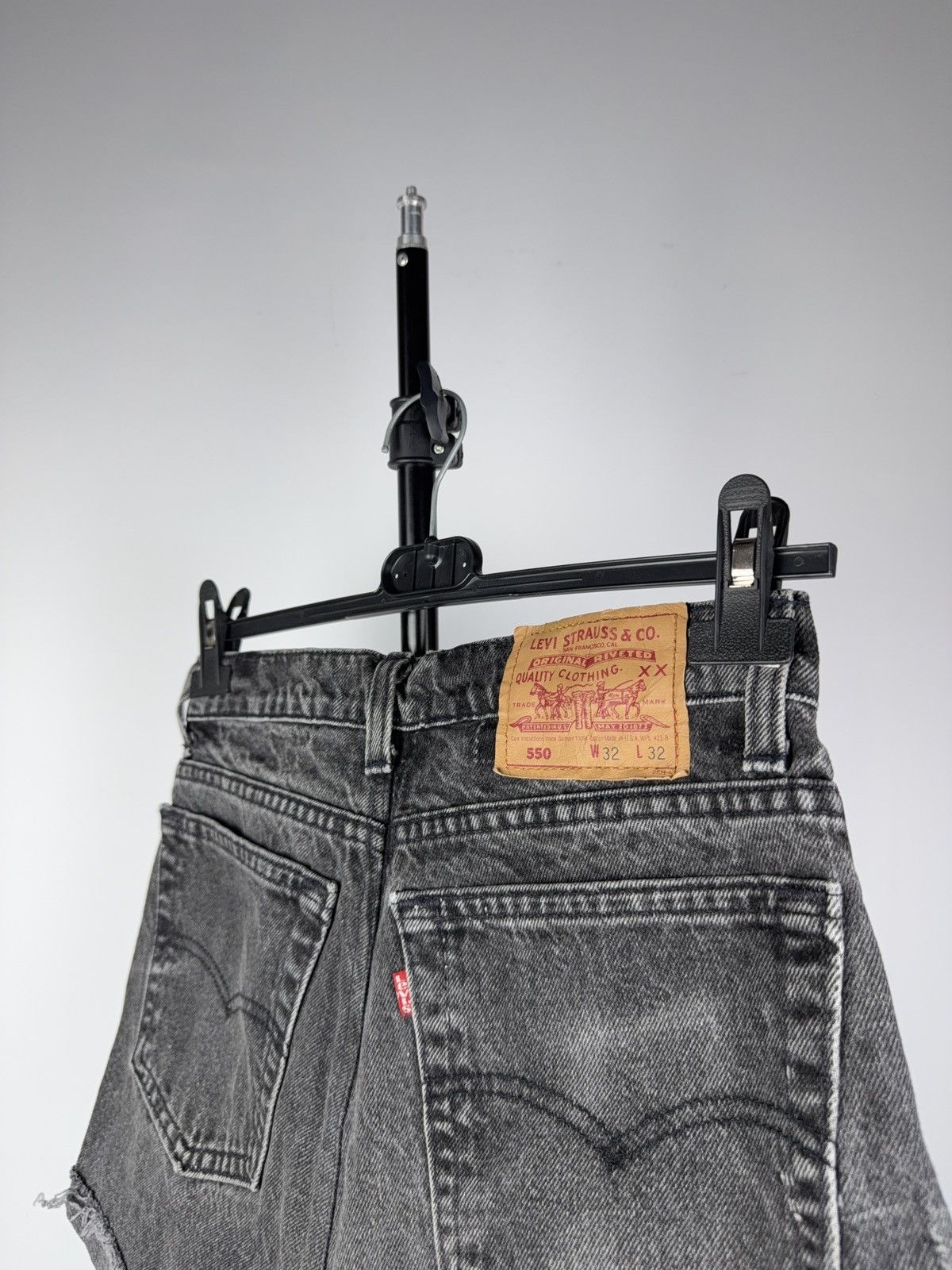 Levi's Vintage Clothing Vintage 90s USA Levi’s Retro Rework Women’s Denim Shorts Size 27" / US 4 / IT 40 - 6 Thumbnail