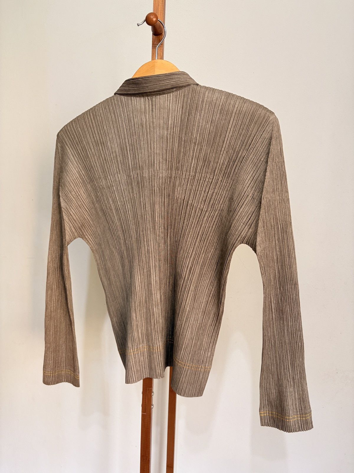 Pleats Please Issey Miyake Pleats Please by Issey Miyake Button Up Size M / US 6-8 / IT 42-44 - 10 Thumbnail