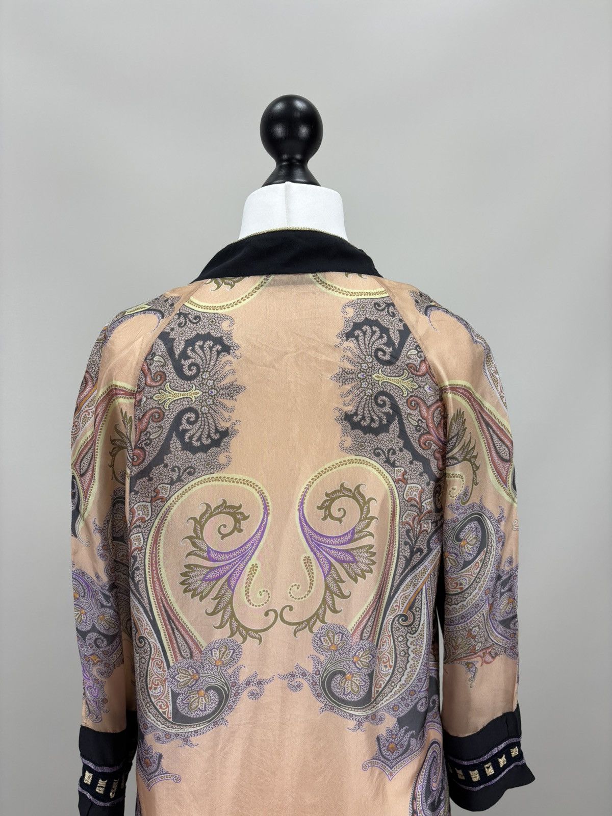 Designer × Etro Womens silk dresses ETRO Size 42 Color Multicolor Size M / US 6-8 / IT 42-44 - 8 Thumbnail