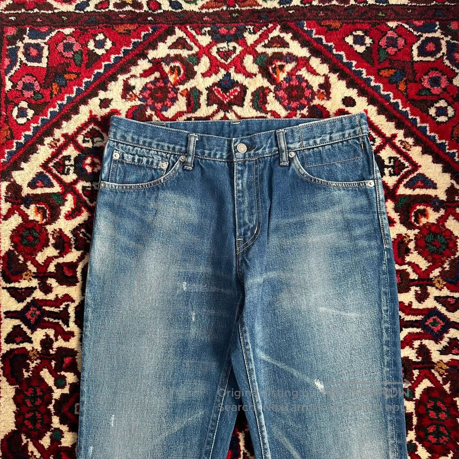 Visvim visvim 11aw washed denim jeans. Size US 34 / EU 50 - 3 Thumbnail