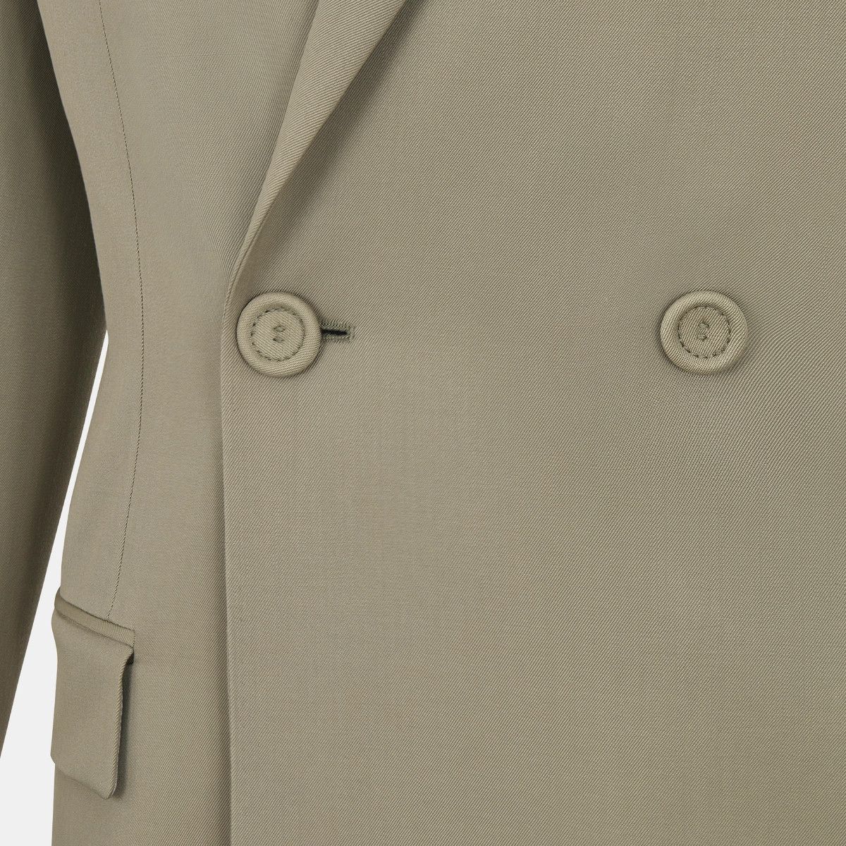 Dior o1bcso1str1224 Double-Breasted Jacket in Beige Size US XL / EU 56 / 4 - 3 Thumbnail