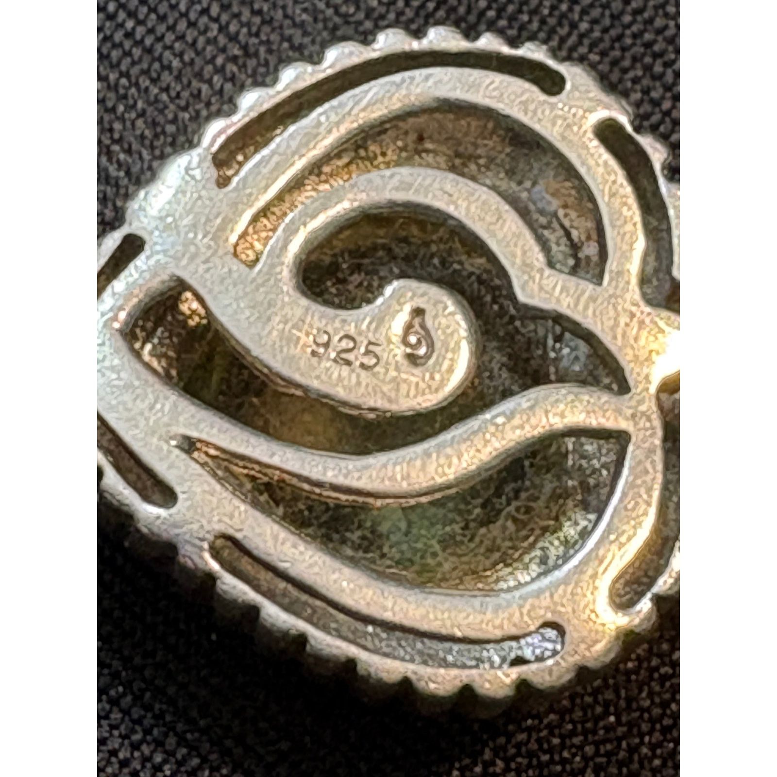 Other Sterling Silver Citrine Heart Pendant with Rope Bail Size ONE SIZE - 3 Thumbnail