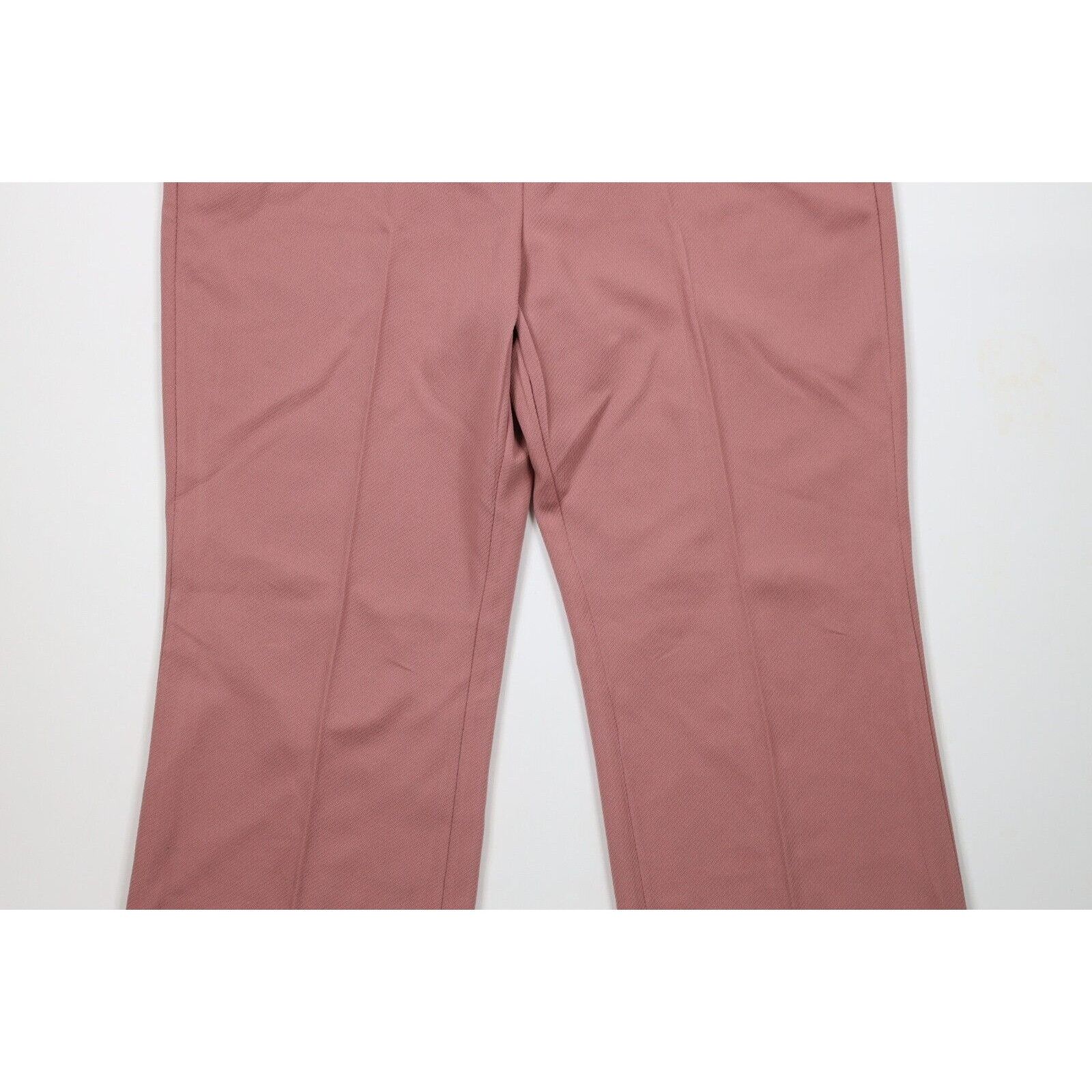 Vintage Deadstock Vintage 60s 70s 2 Piece Knit Bell Bottoms Suit Size 3XL / US 20-22 - 8 Thumbnail