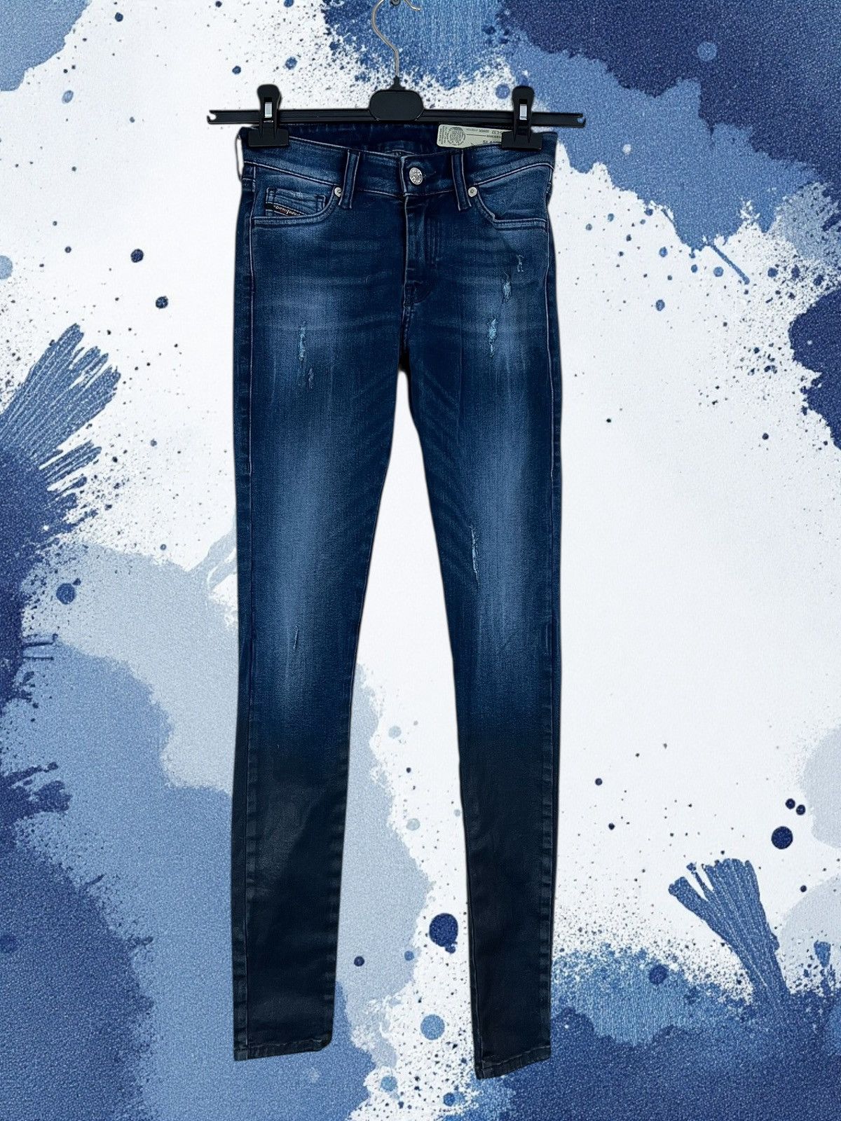 Diesel Diesel Slandy 0096K super slim skinny jeans size W25 L32 Size 25" / US 0 / IT 36 - 1 Thumbnail