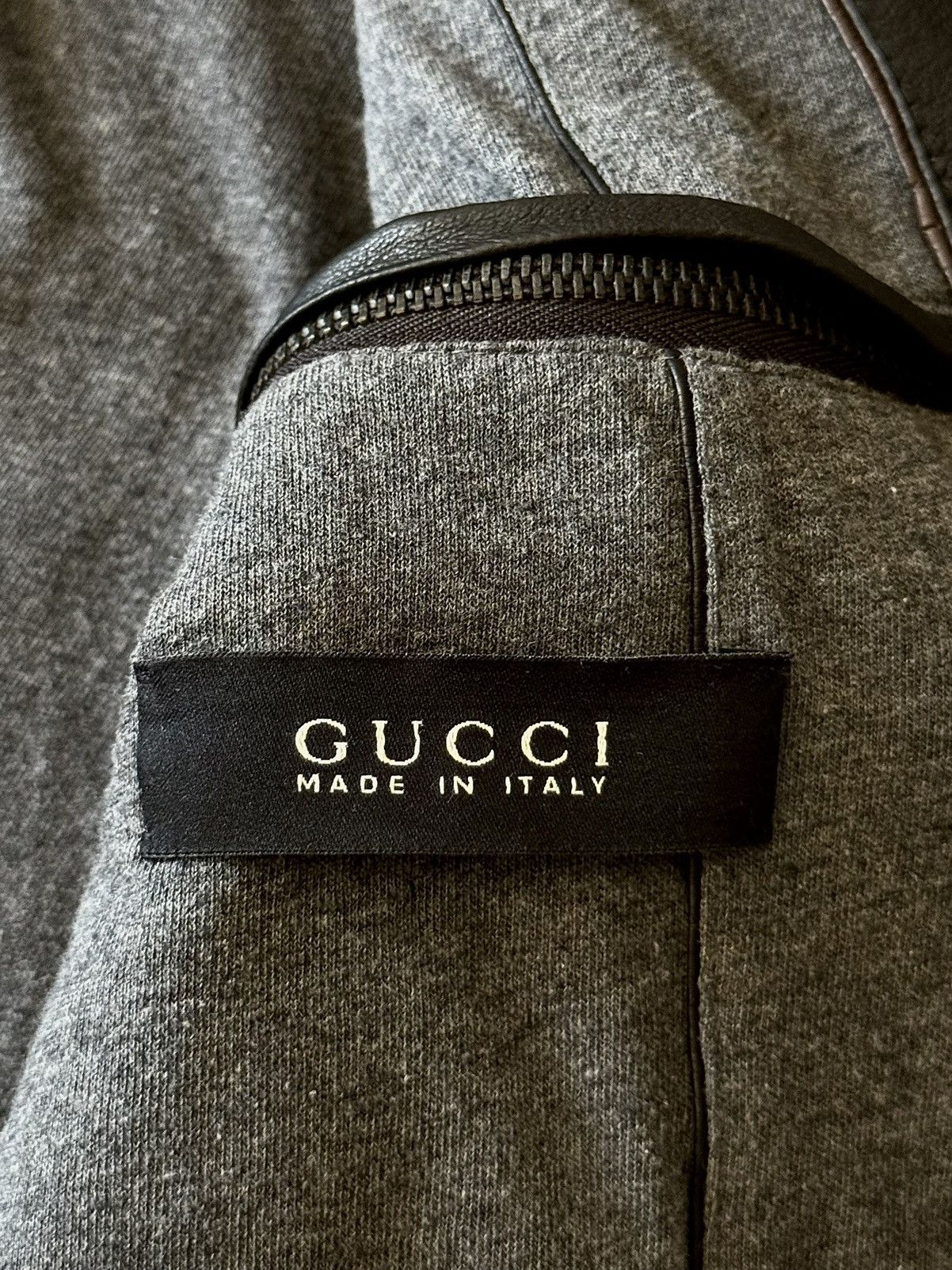Gucci × Tom Ford Gucci - Tom Ford - Cherry Line - Leather Jacket Size US S / EU 44-46 / 1 - 15 Thumbnail