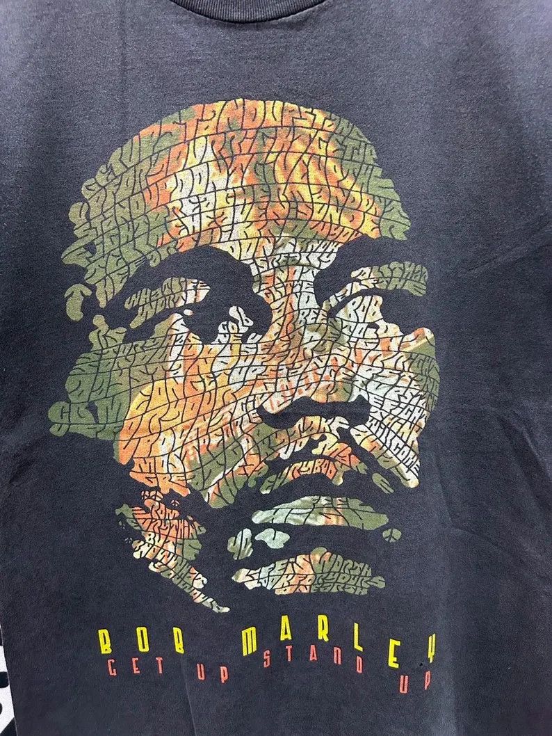 Vintage Vintage 2000s Bob Marley Zion tshirt size M Size US M / EU 48-50 / 2 - 3 Thumbnail