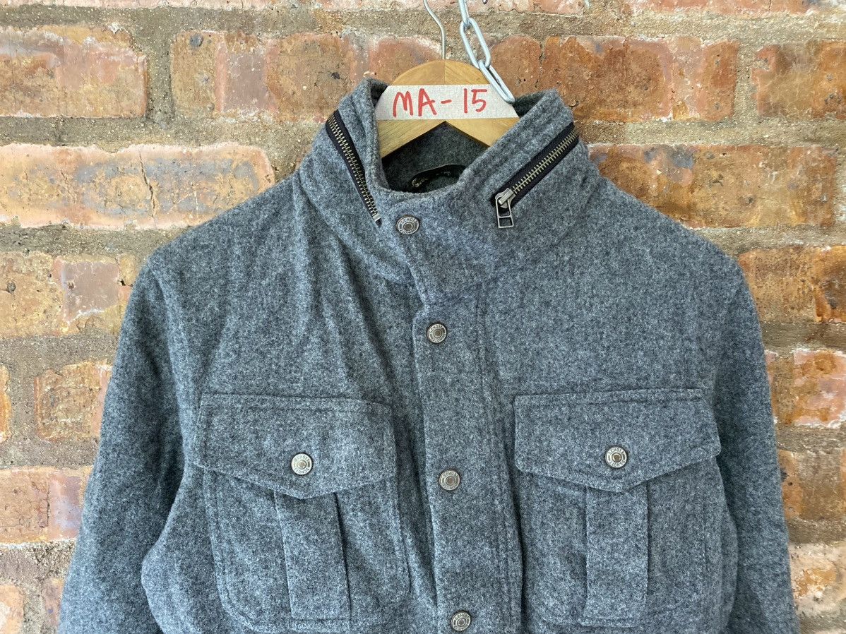 Schott 🔥AW08 Victim x Schott NYC Melton M-65 Wool Jacket Size US S / EU 44-46 / 1 - 3 Thumbnail