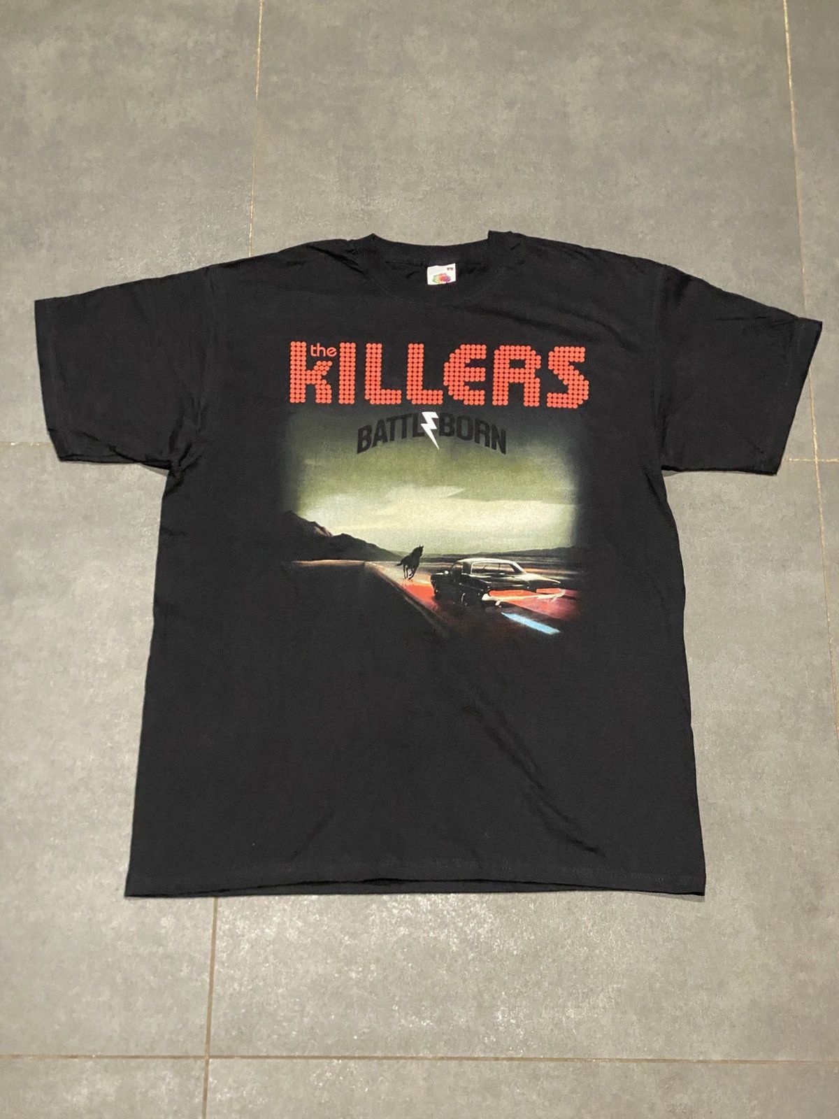 Band tees The killers battle born tour 2013 Europe