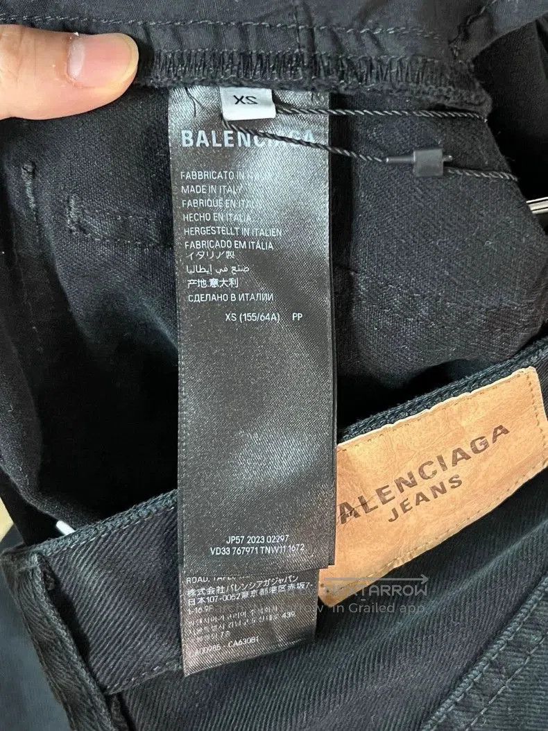 Balenciaga Balenciaga Black Cargo Utility Pants. Size US 28 / EU 44 - 6 Thumbnail