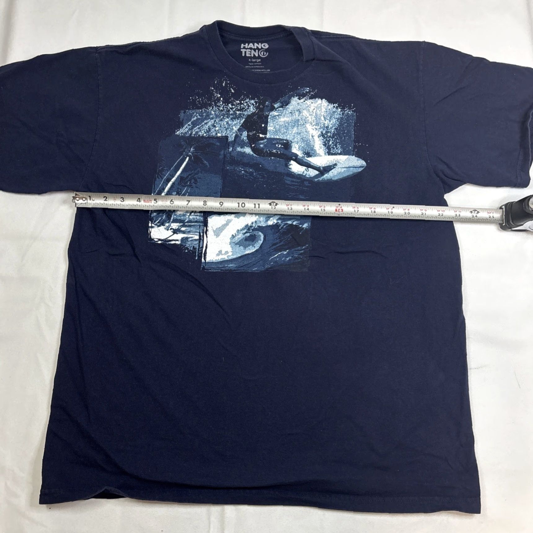 Hang Ten Hang Ten T Shirt Men’s XL Black Surf Graphic Short Sleeve T-Shirt Men XL Black Hang Ten Surf Graphic T Shirt Short Sleeve Size US XL / EU 56 / 4 - 4 Thumbnail