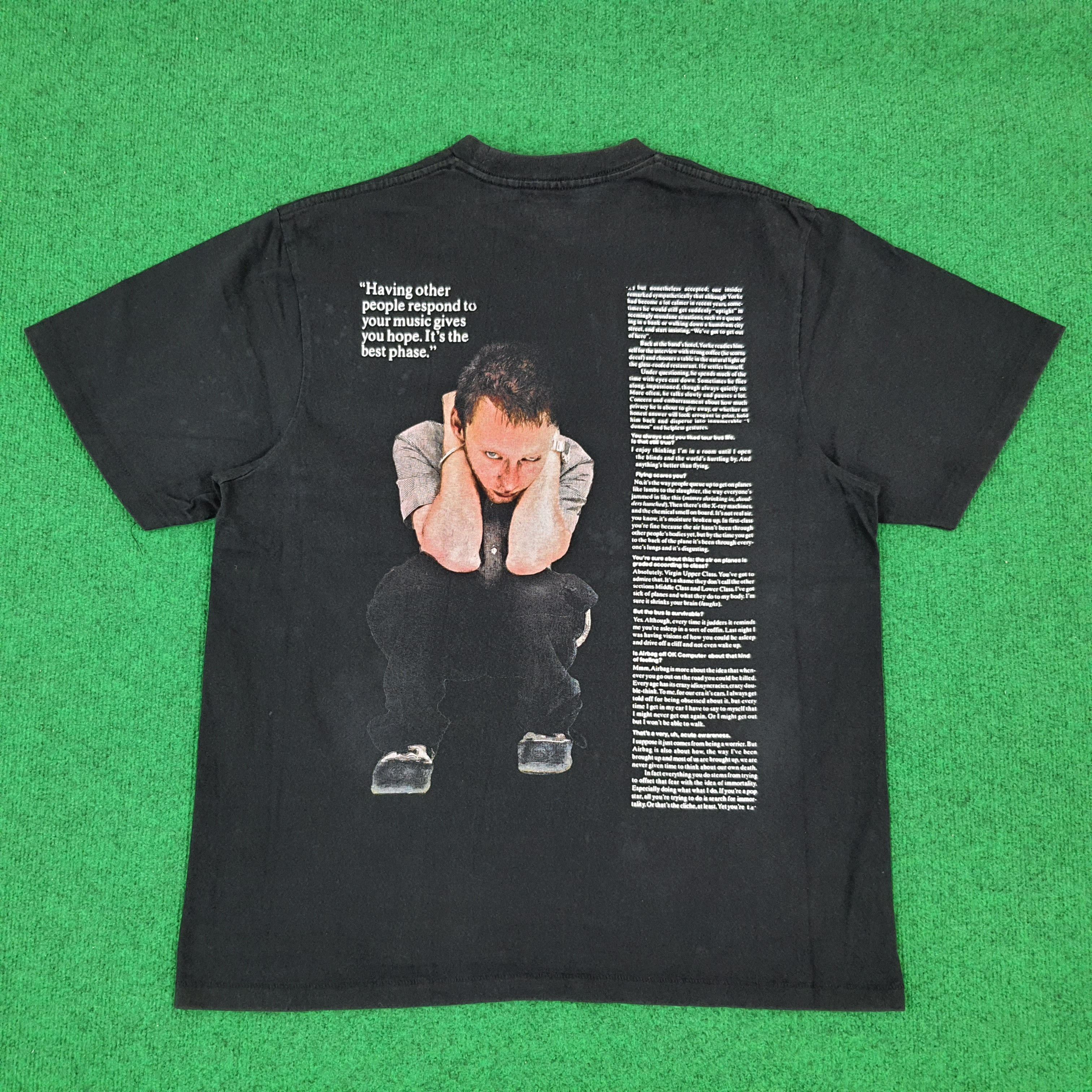 Band Tees × Vintage Vintage RADIOHEAD Band Tshirt Size US L / EU 52-54 / 3 - 1 Thumbnail