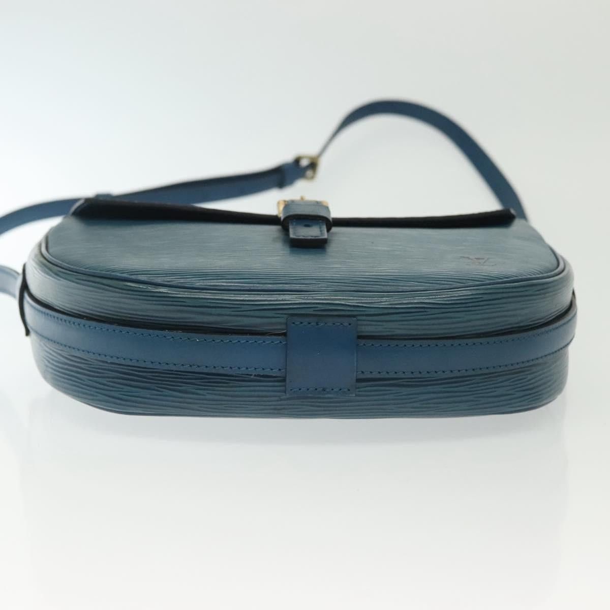 Louis Vuitton LOUIS VUITTON Epi June Feuille Shoulder Bag Blue M52155 Size ONE SIZE - 9 Thumbnail