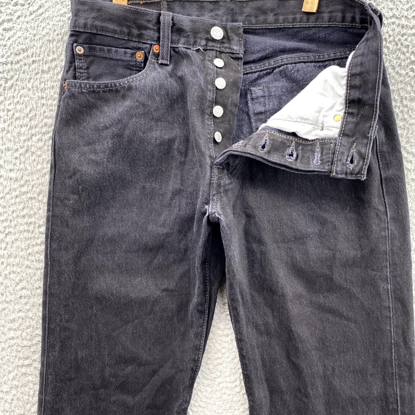 Levi's Levi's 501 XX Jeans Men 30x29 Button Fly Classic Straight Denim Cotton Pants 90s Vintage 501 XX Mens Jeans Size US 30 / EU 46 - 6 Thumbnail