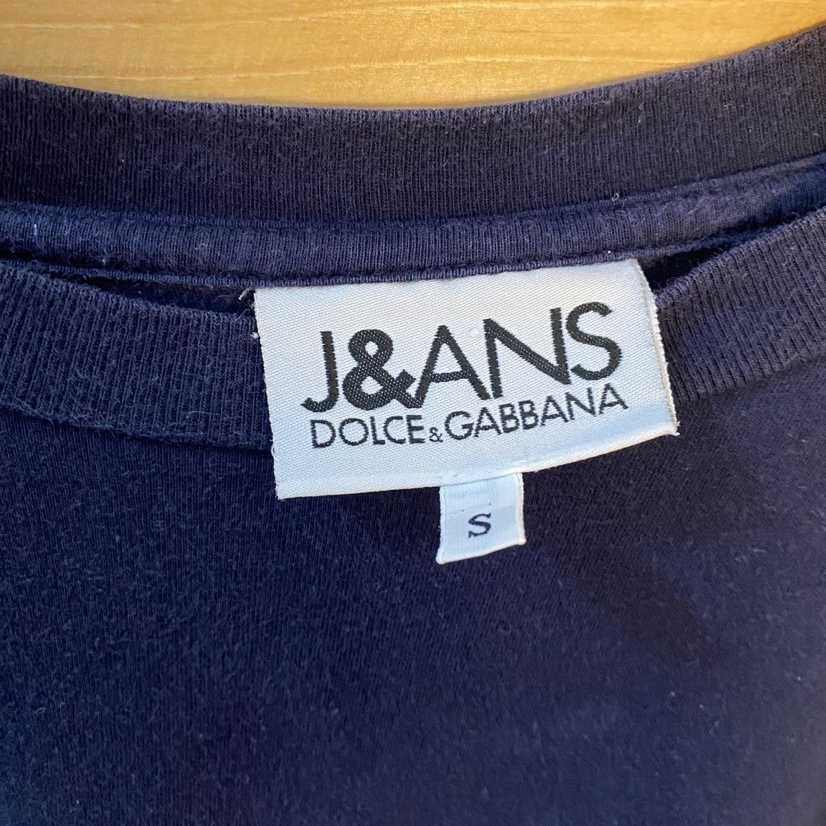 Dolce & Gabbana × Japanese Brand × Vintage J&ANS Dolce Gabbana Longsleeve Tshirt Size US S / EU 44-46 / 1 - 3 Thumbnail
