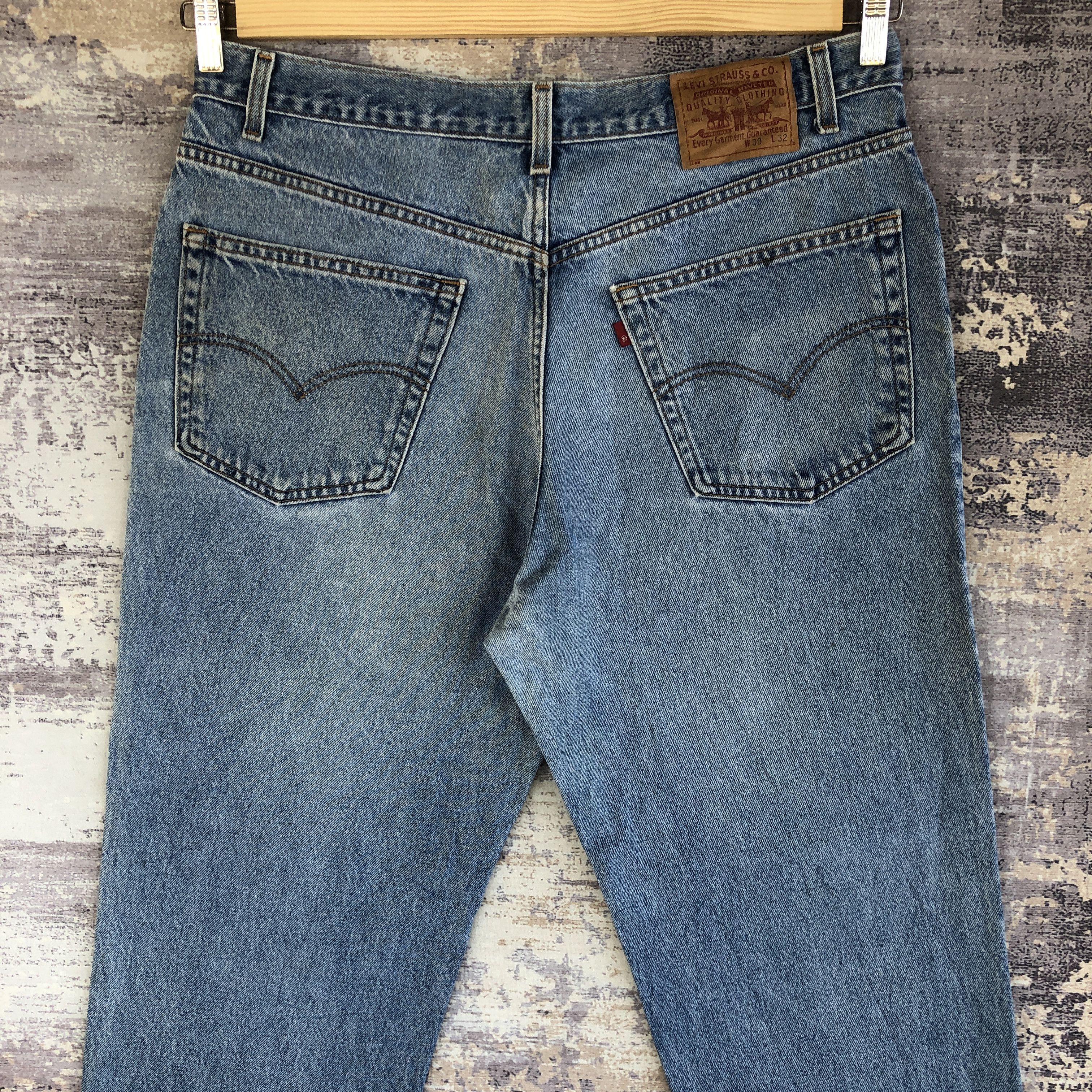 Levi's Vintage Levis 901 Faded Light Wash Jeans Levi's Denim Pants Size US 36 / EU 52 - 4 Thumbnail