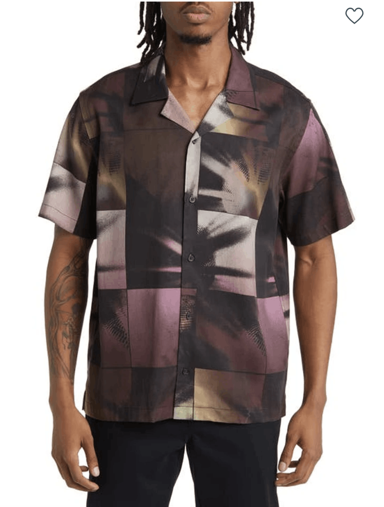 Saturdays NYC Saturdays NYC Canty Disco Magic Short Sleeve Button Up Down Size US XL / EU 56 / 4 - 4 Thumbnail