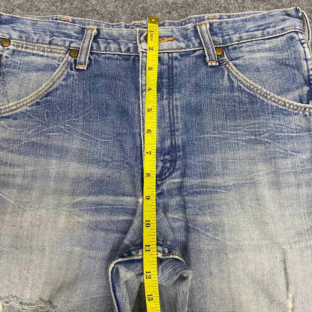 Wrangler Vintage 80s Wrangler Distressed Denim Size US 31 - 5 Thumbnail