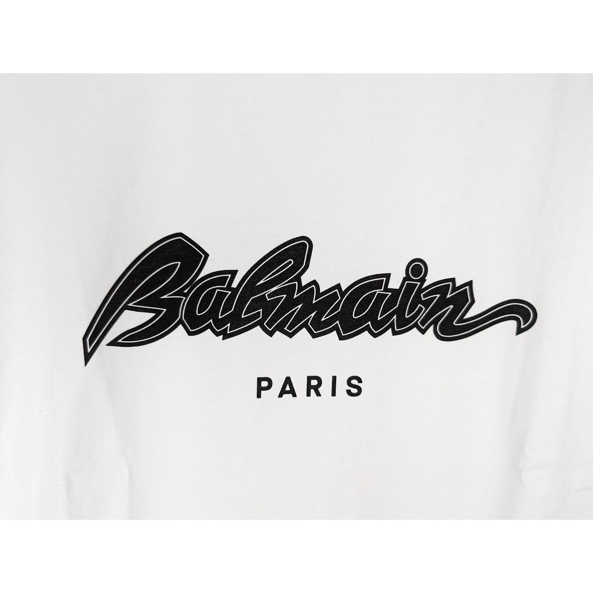 Balmain o1rshd1 Classic Logo T-Shirt in White Size US M / EU 48-50 / 2 - 5 Thumbnail