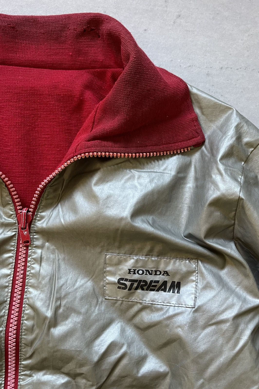 Honda 🔥Vintage 80's Honda Stream Japan Reversible jacket Size US L / EU 52-54 / 3 - 6 Thumbnail