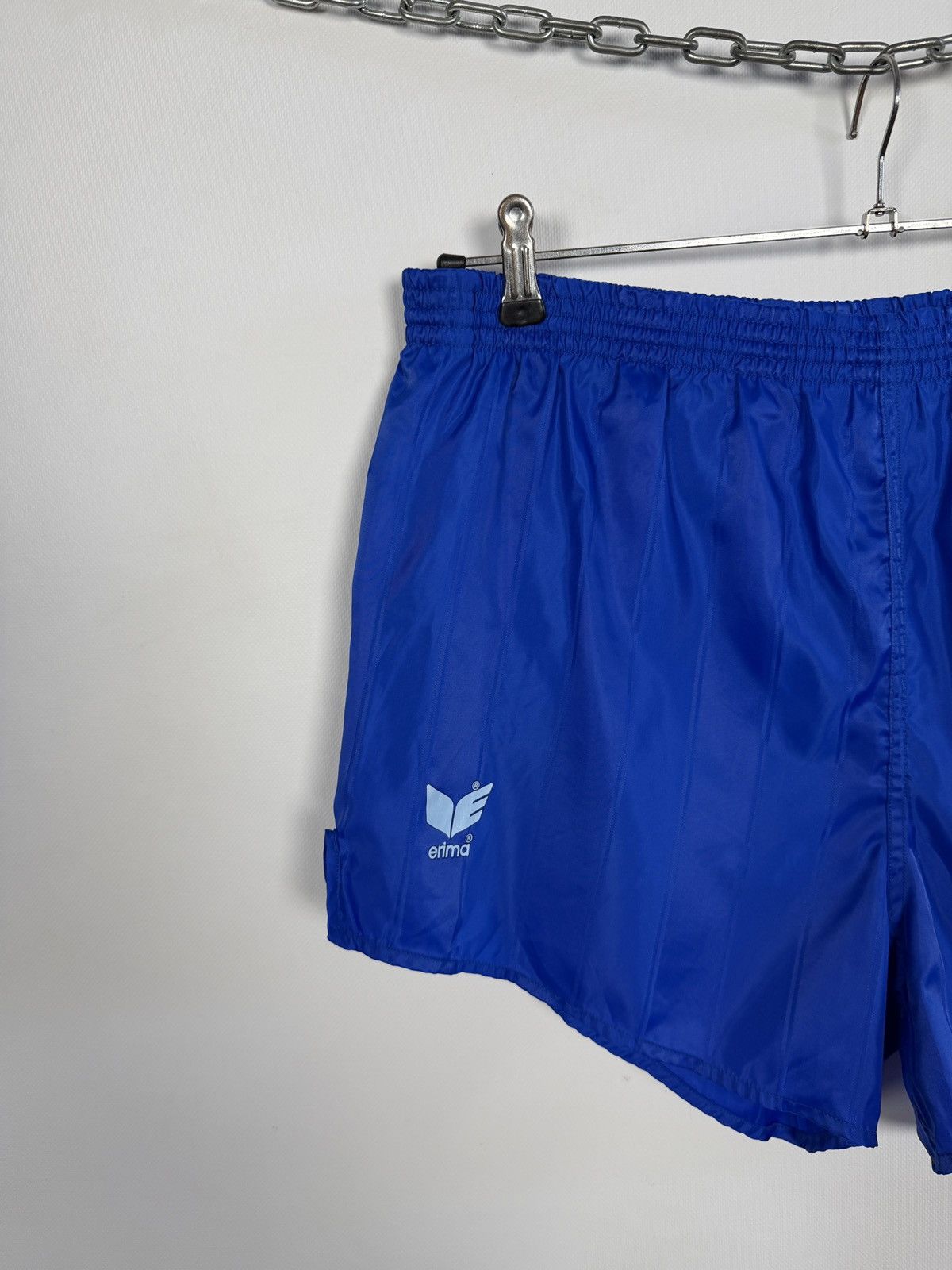 Erima Erima Shiny Nylon Vintage 90s Sprinter Soccer Shorts Size 7 Size US 40 / EU 56 - 2 Thumbnail