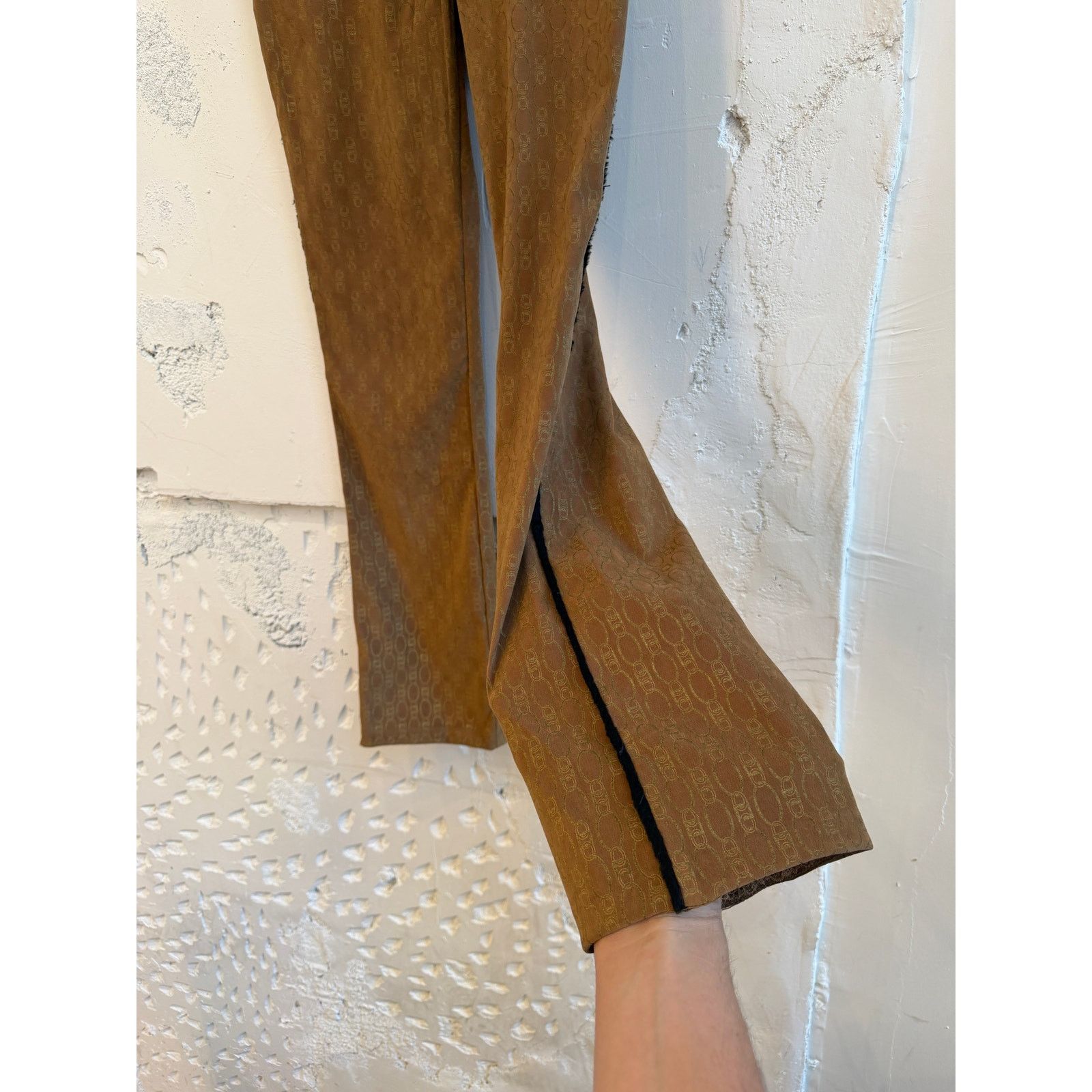 Alexander McQueen Vintage Alexander McQueen Outlined Print Design Pants Size 28" / US 6 / IT 42 - 3 Thumbnail