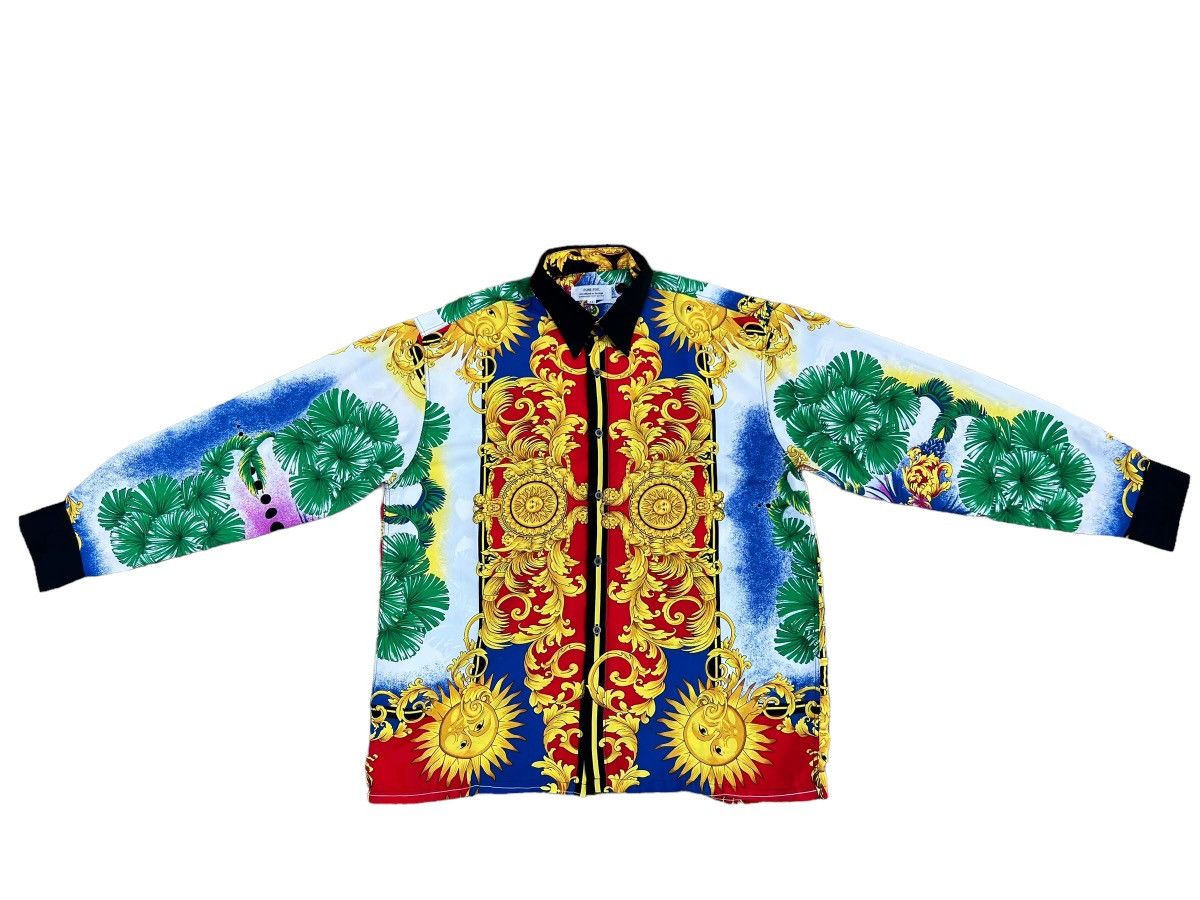 Vintage Vintage 90s RORE POP Japan Miami Baroque Shirt Size US L / EU 52-54 / 3 - 1 Thumbnail