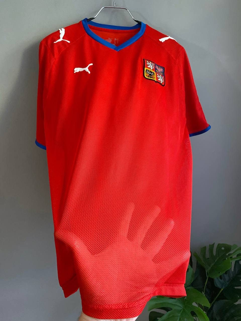 Puma Czech Republic National Team 2008/09 Home Soccer Jersey XL Size US XL / EU 56 / 4 - 7 Thumbnail