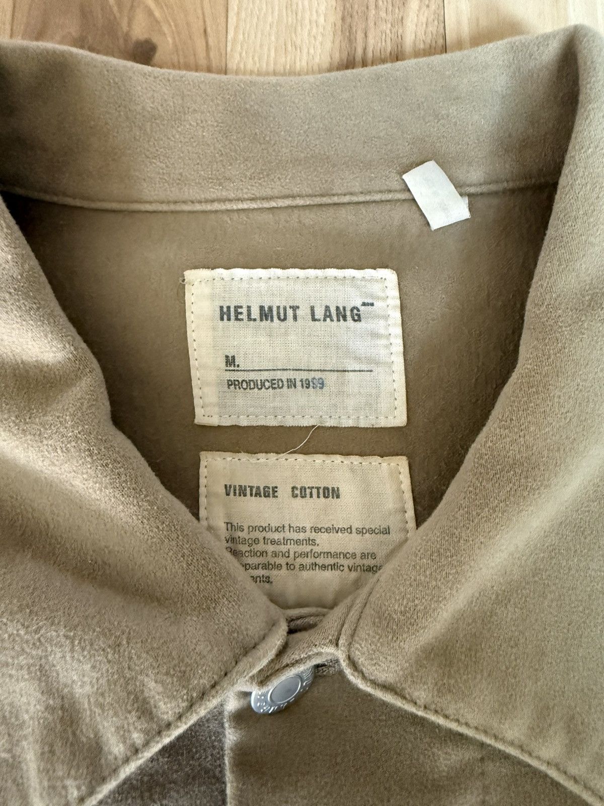 Helmut Lang Helmut Lang 1999 cotton work jacket Size US L / EU 52-54 / 3 - 4 Thumbnail