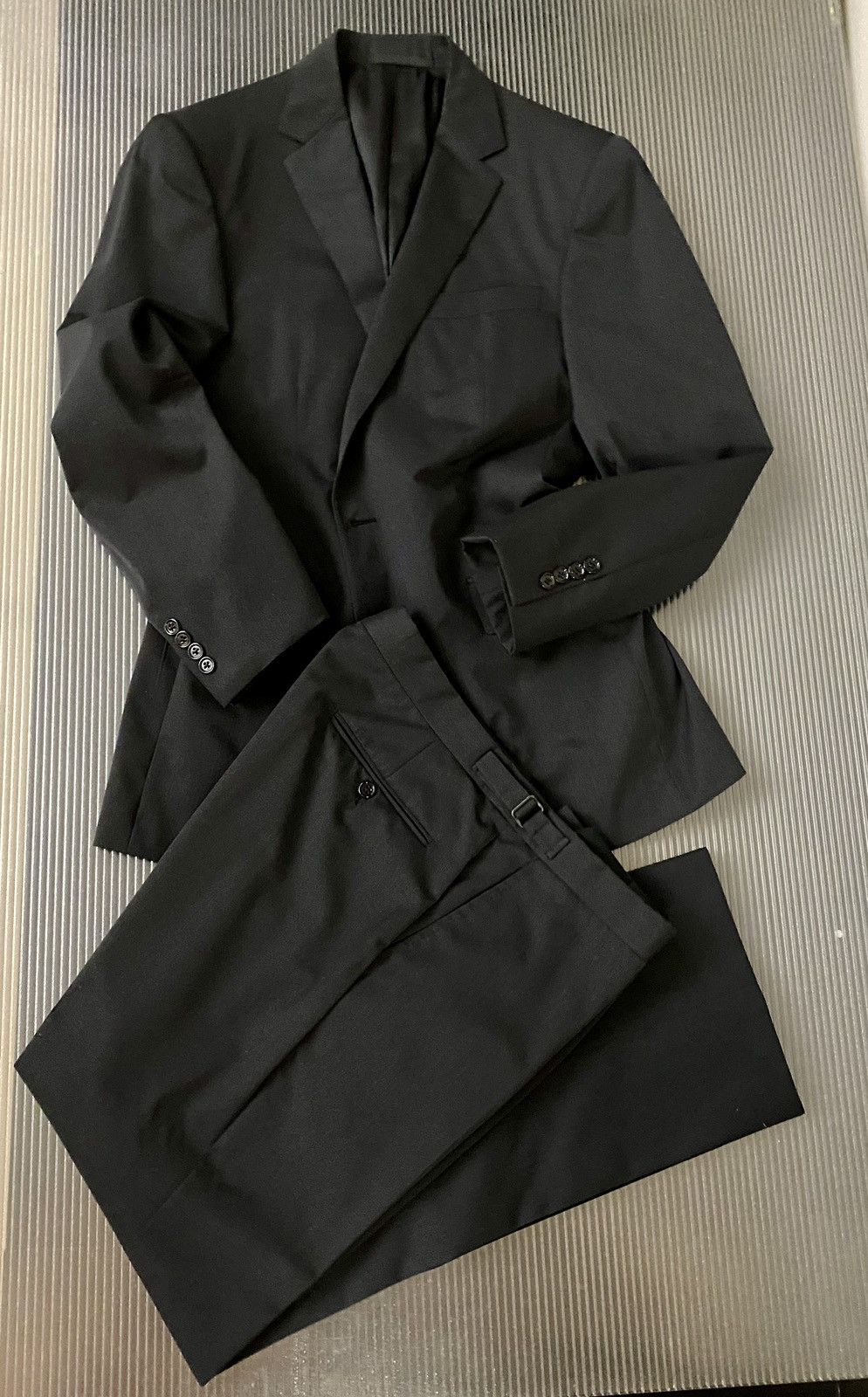 Ralph Lauren RALPH LAUREN BLACK LABEL - black 2-Btn “Anthony” Suit - 42 Size 42R - 2 Thumbnail