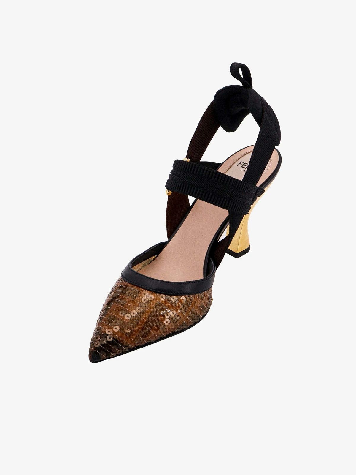 Fendi o1w1db10725 8J8459 Colibri Pumps in Brown Size US 11 / IT 41 - 4 Thumbnail