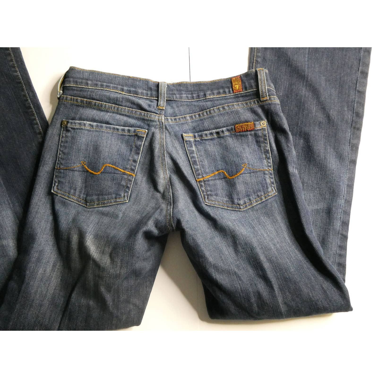 7 For All Mankind 7 FOR ALL MANKIND bootcut jeans, stretch fit, size 29 Size 29" - 5 Thumbnail