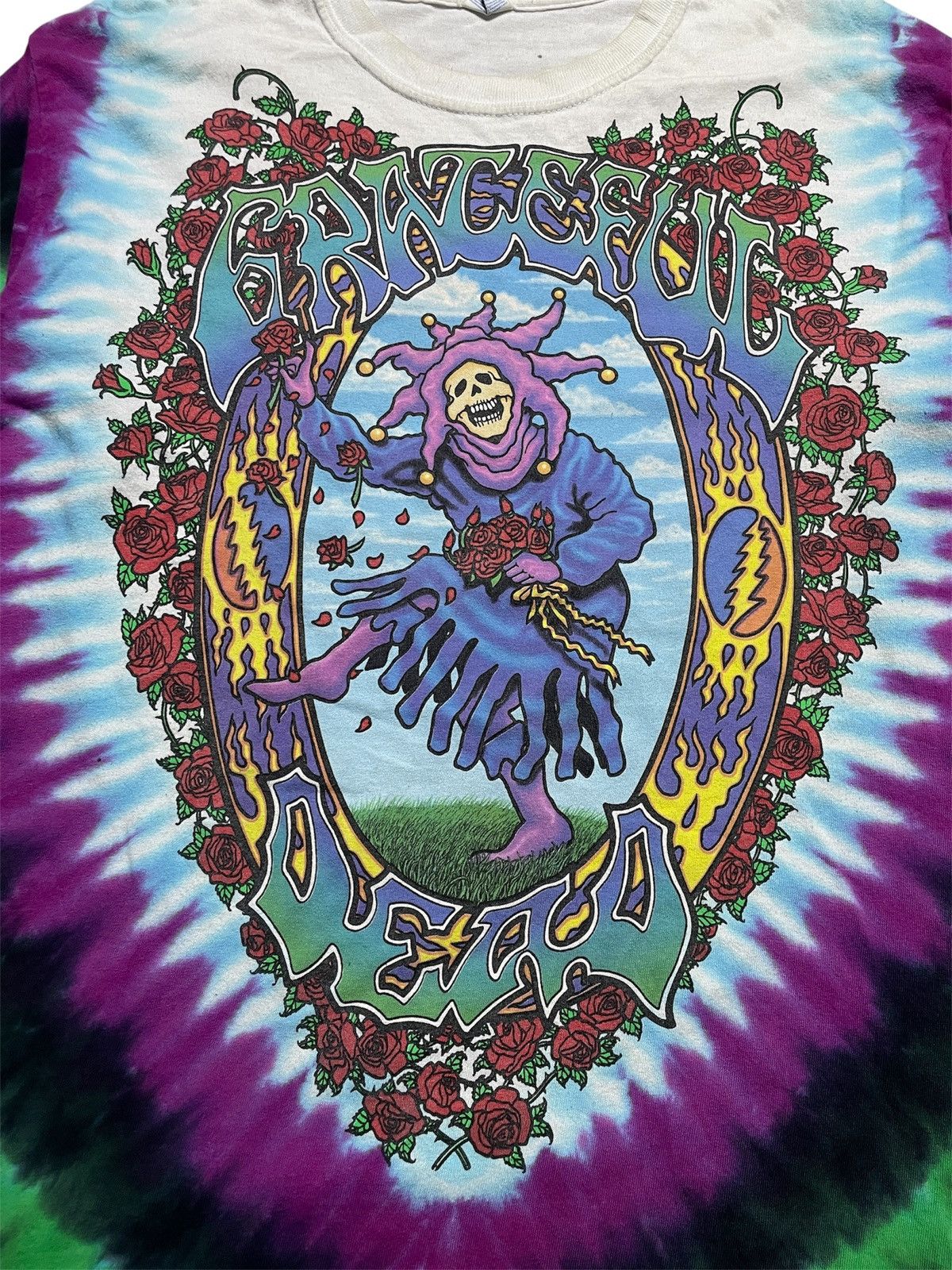 Band Tees 1993 Gratefull Dead - Seasons The Endles Tour Tie Die Shirt Size US M / EU 48-50 / 2 - 5 Thumbnail