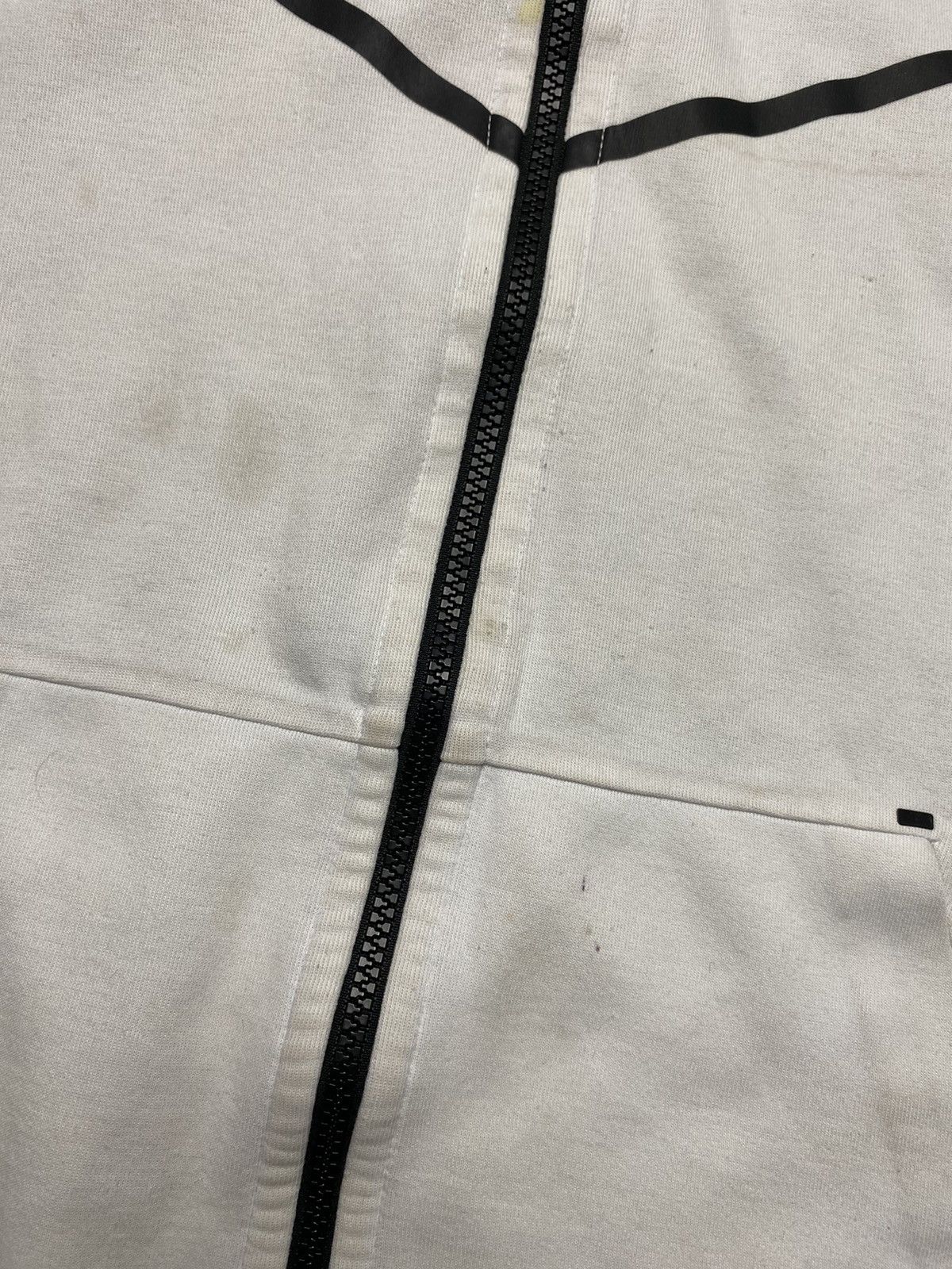 Nike × Vintage Nike tech fleece rare zip hoodie drill style Size US M / EU 48-50 / 2 - 4 Thumbnail